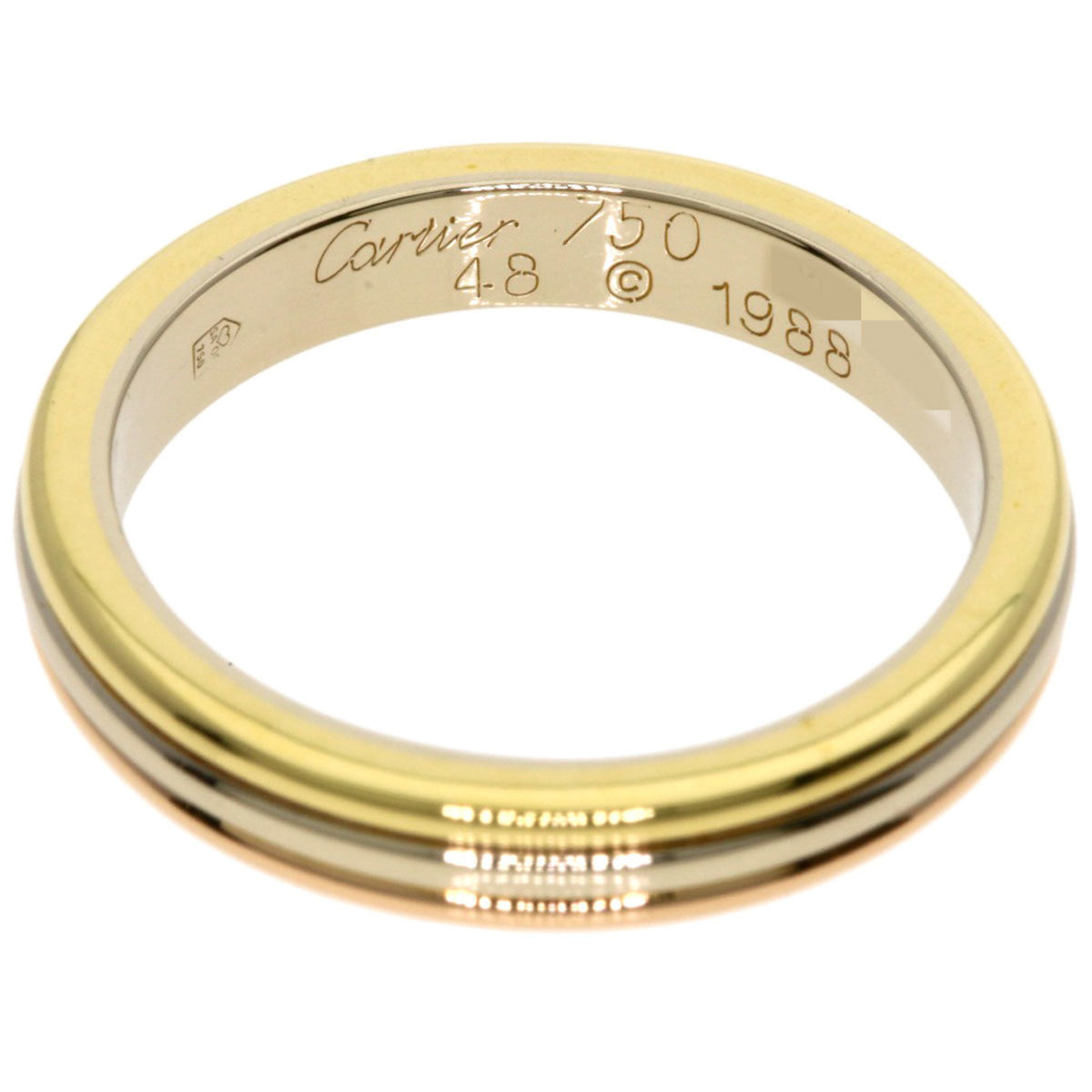 Cartier Yellow Gold (18K) Pink Gold (18K) White Gold (18K) Band Ring (Pre-Owned)
