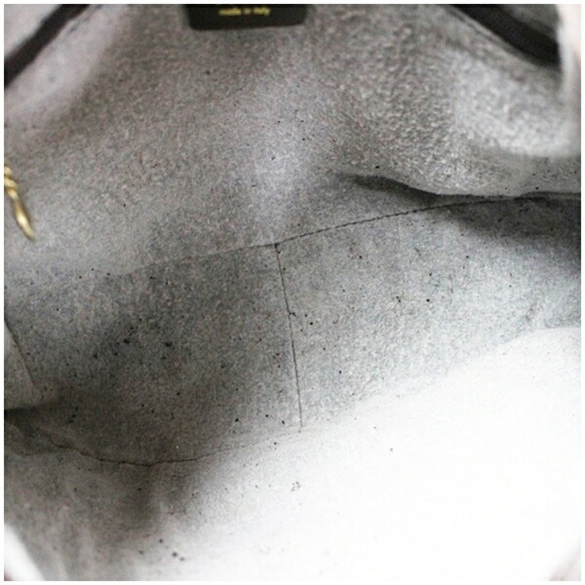 Gucci Brown Gray Leather Shoulder Bag (Pre-Owned)