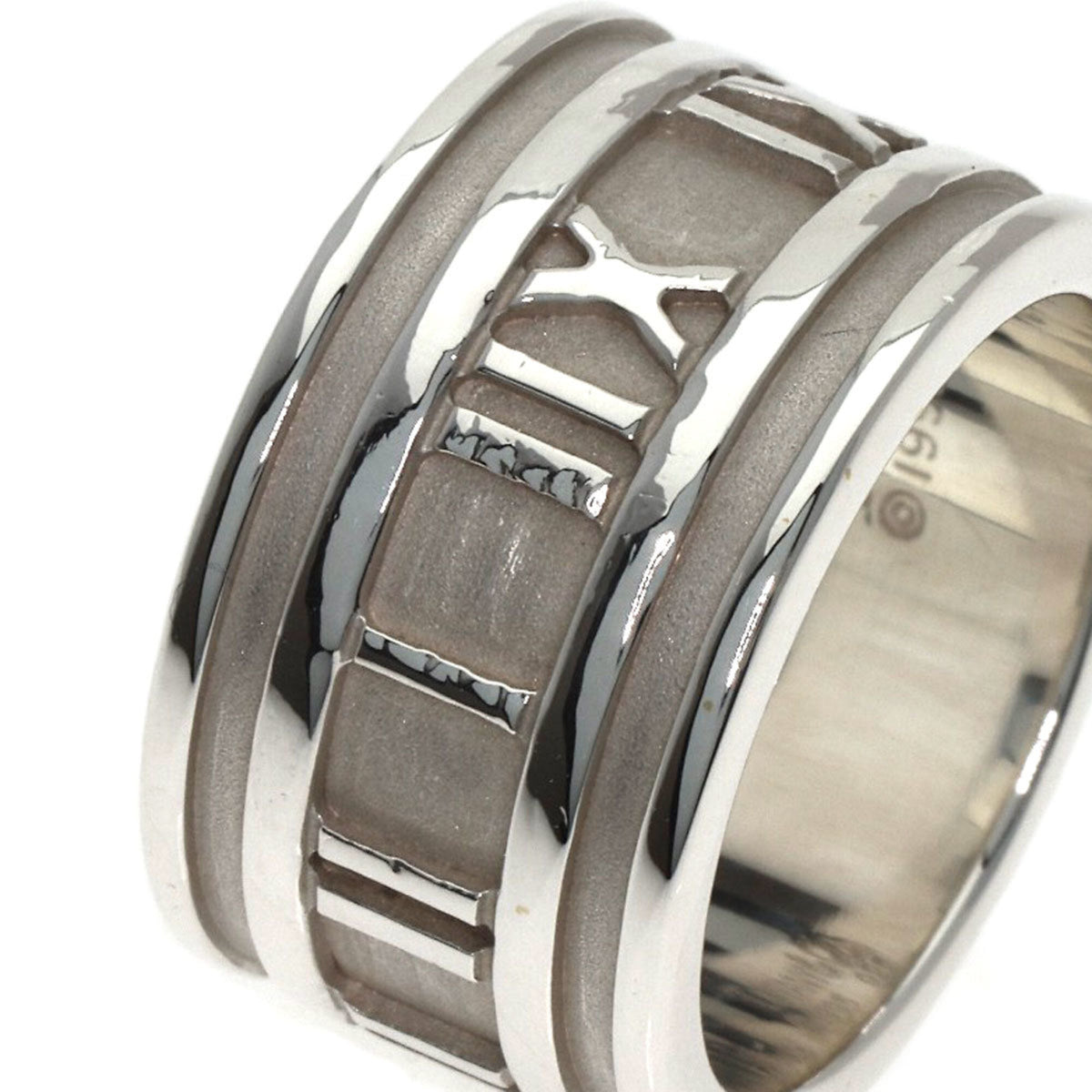 Tiffany Atlas Silver Band Ring (Pre-Owned)