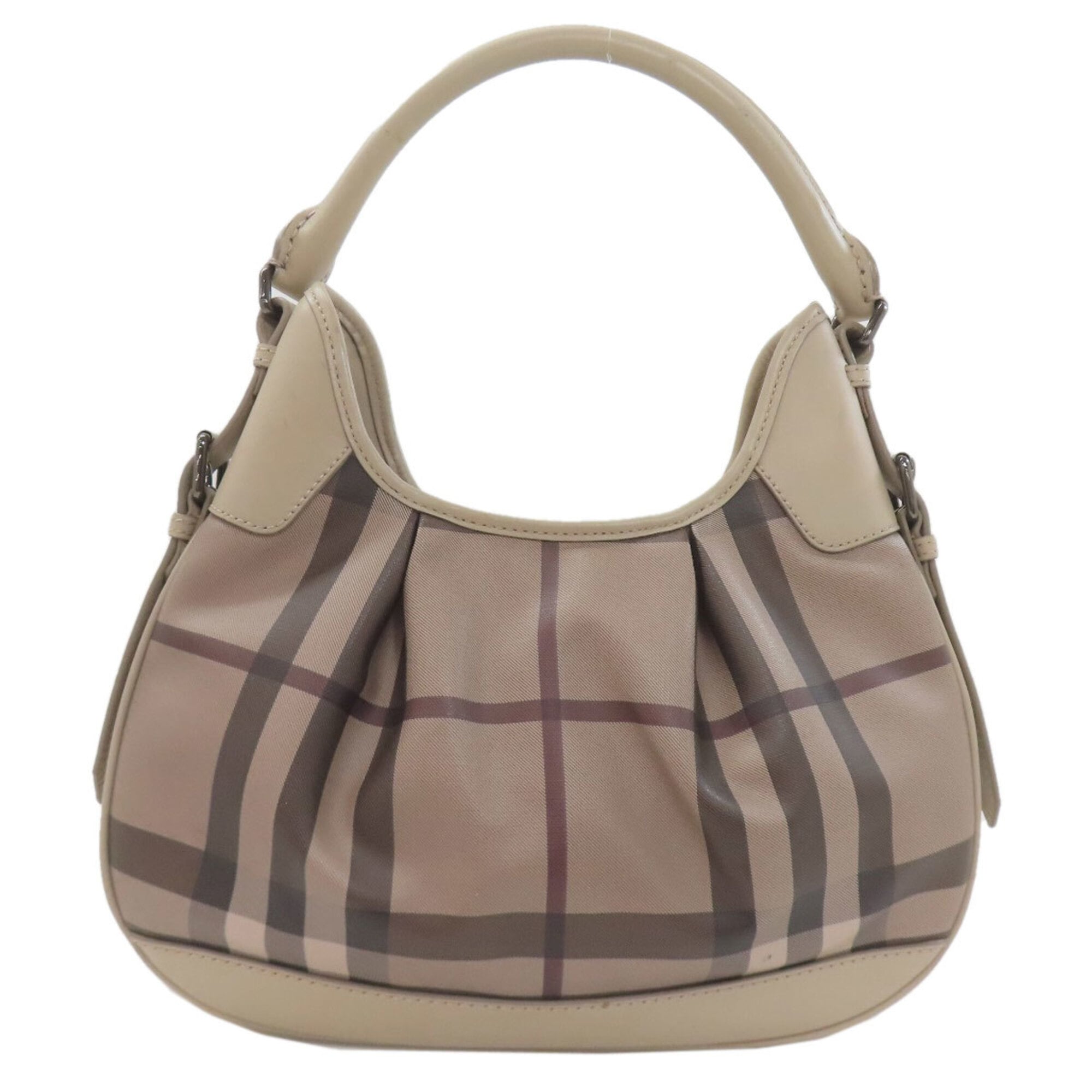 Burberry Gray Pvc Tote Bag (Pre-Owned)