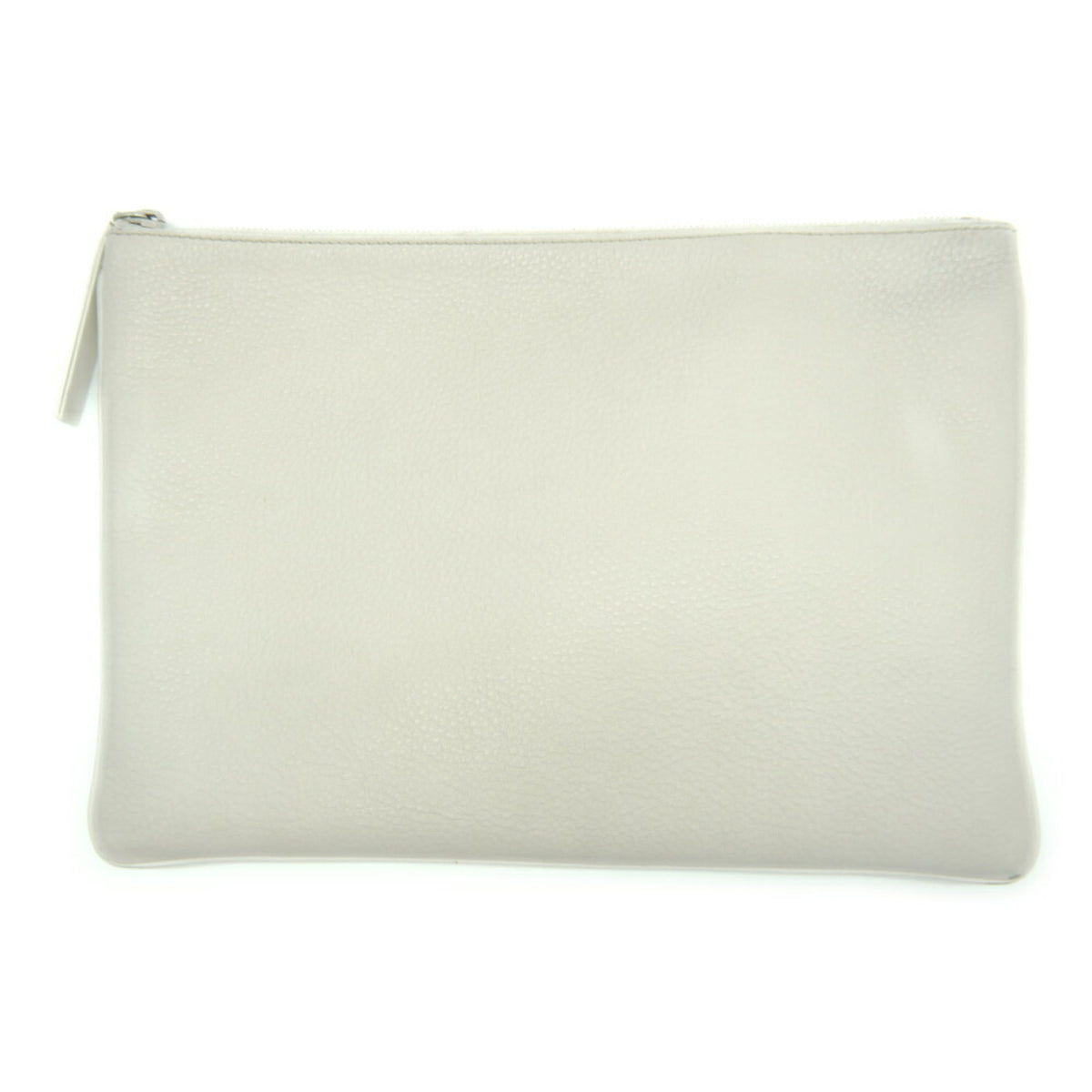 Balenciaga White Leather Clutch Bag (Pre-Owned)