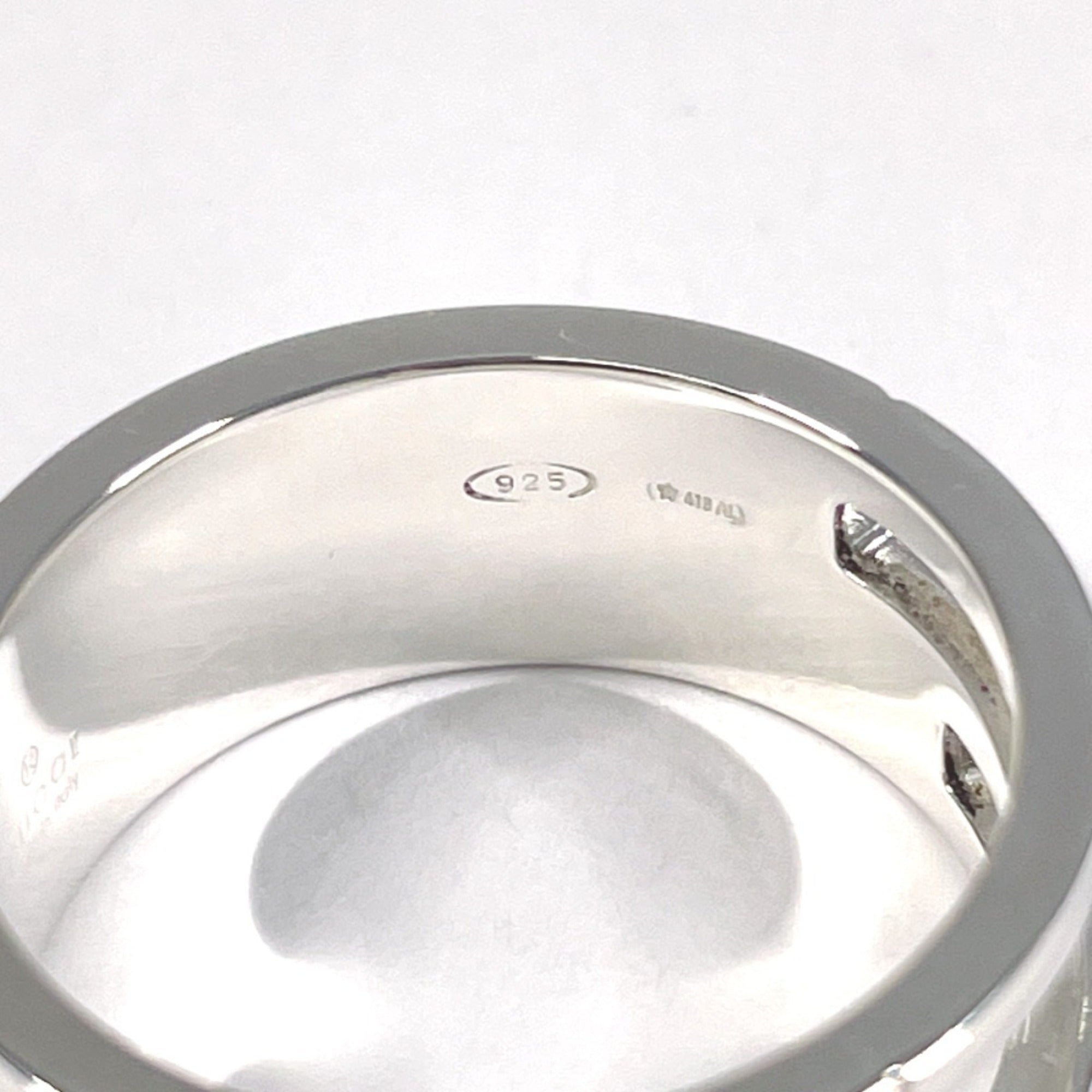 Gucci Silver Silver 925 Band Ring (Pre-Owned)