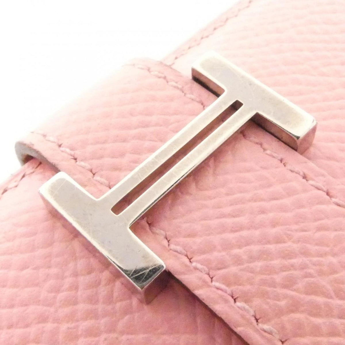Hermes Rose Confetti Epsom Leather Wallet (Bi-Fold) (Pre-Owned)