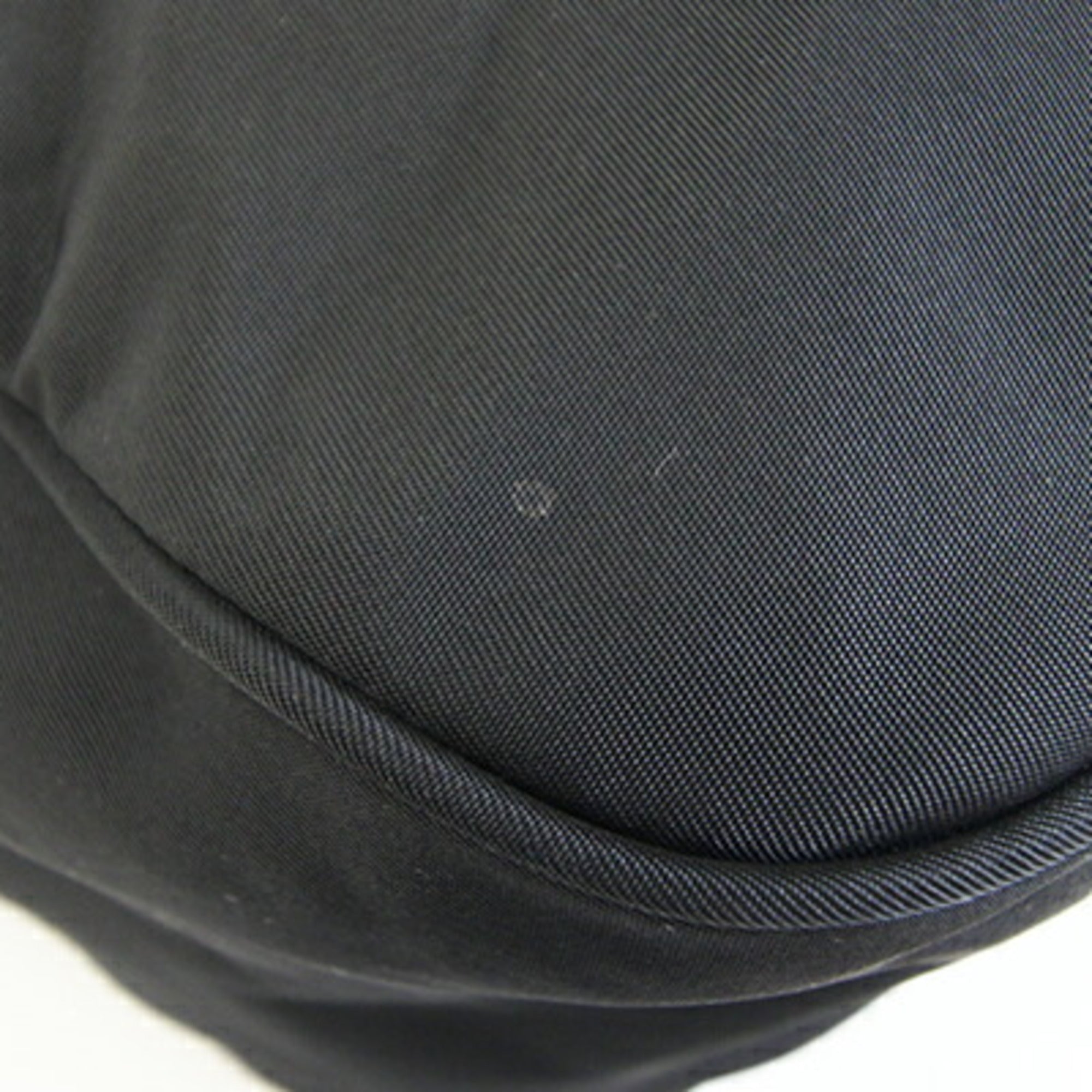 Prada Black Nylon Leather Shoulder Bag (Pre-Owned)