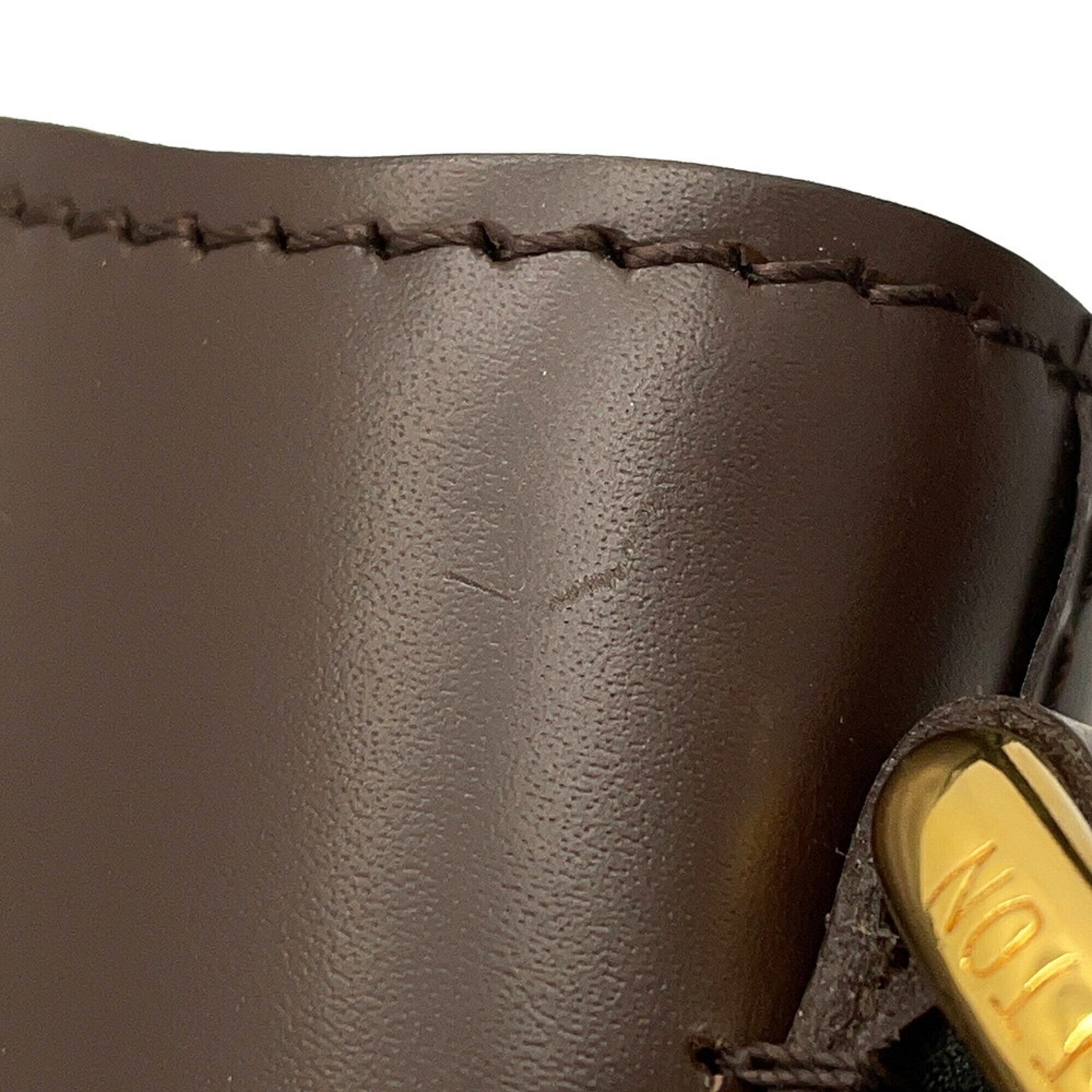 Louis Vuitton Brown Damier Canvas Handbag Shoulder Bag (Pre-Owned)