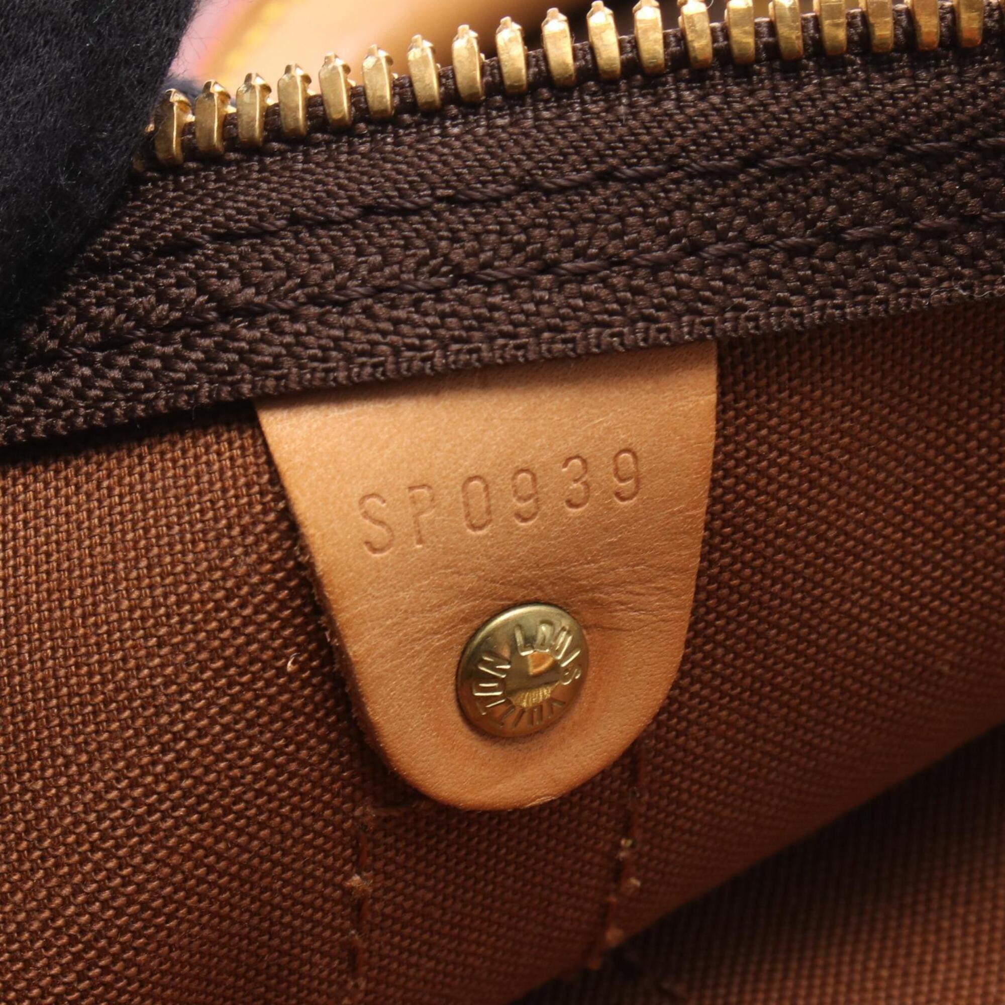 Louis Vuitton Brown Monogram Boston Bag Handbag (Pre-Owned)