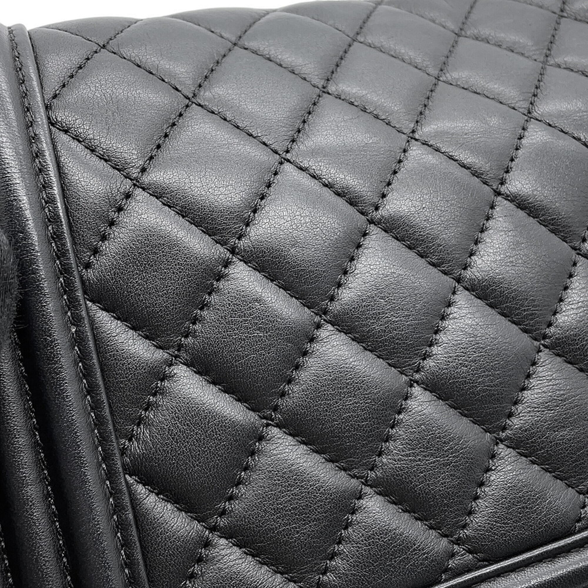Chanel Black Handbag Shoulder Bag (Pre-Owned)
