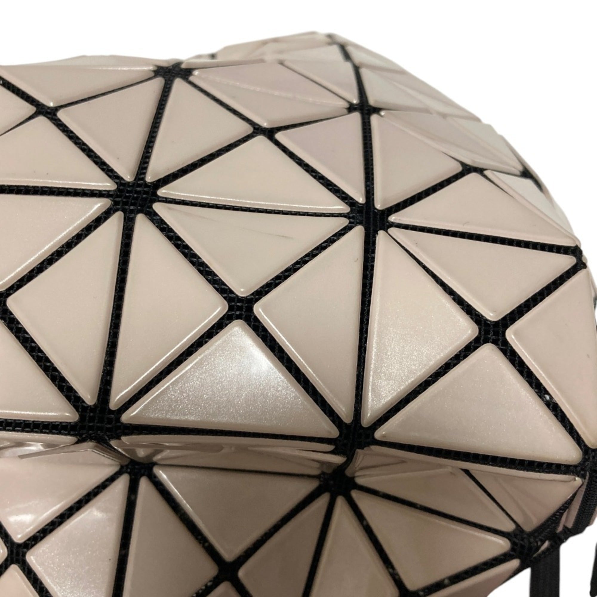 Bao Bao Issey Miyake Beige Shoulder Bag (Pre-Owned)