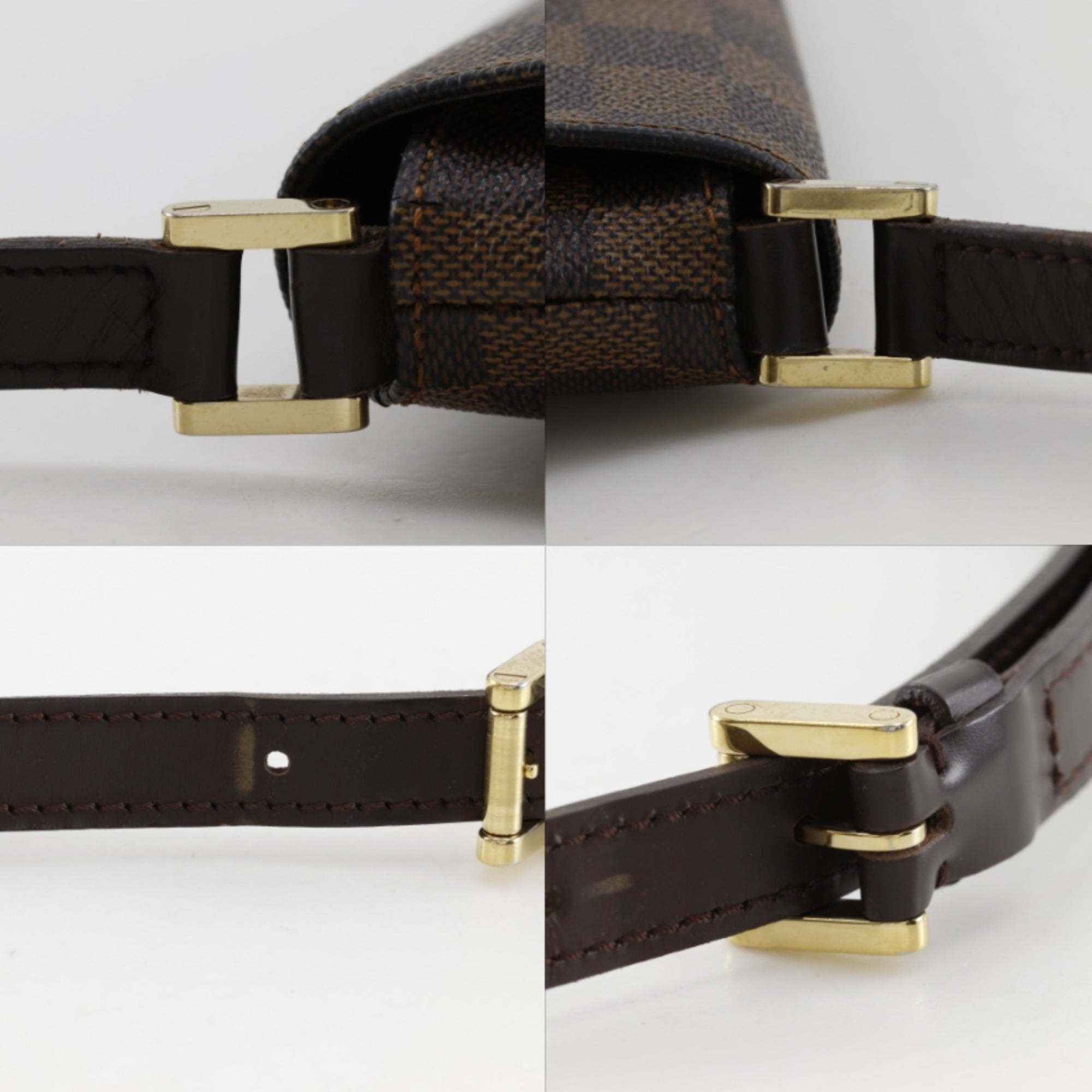 Louis Vuitton Brown Damier Canvas Damier Canvas Shoulder Bag (Pre-Owned)