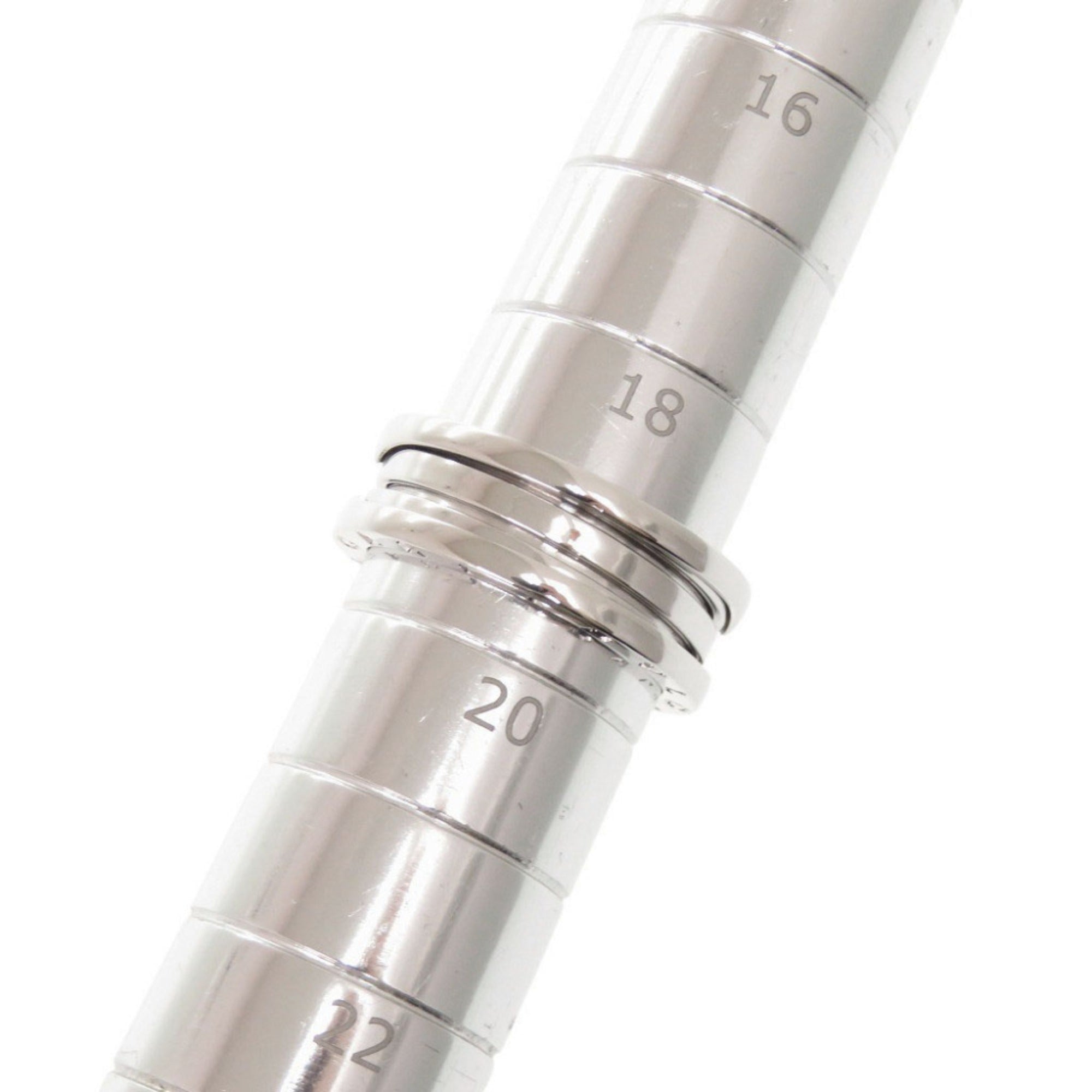 Bvlgari White Gold White Gold (18K) Band Ring (Pre-Owned)