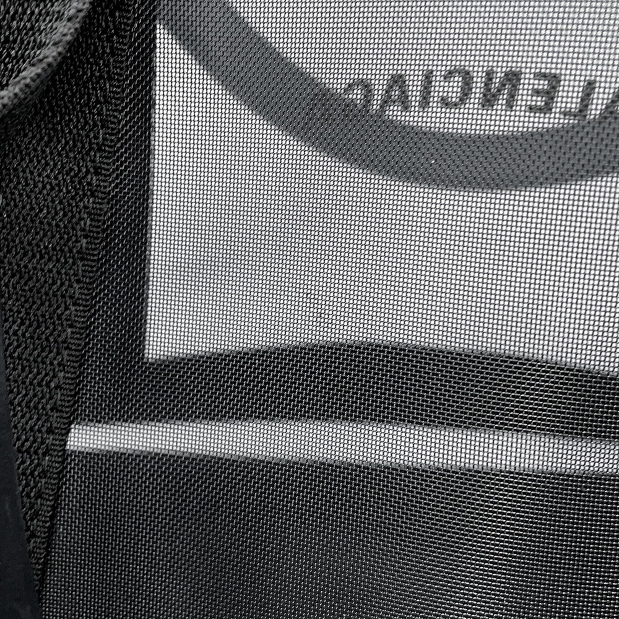Balenciaga Black Mesh Leather Handbag Tote Bag (Pre-Owned)