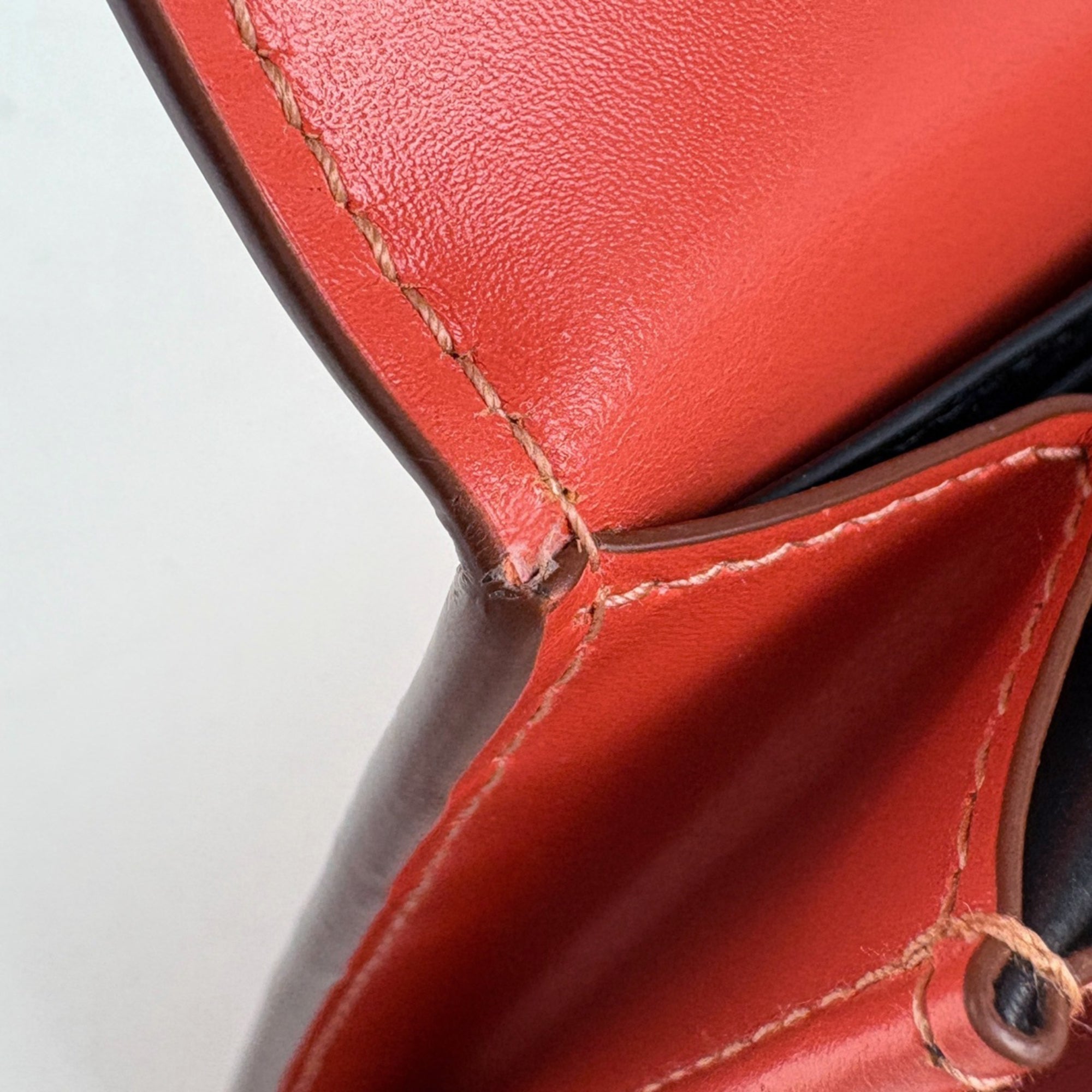 Cartier C De Cartier Salmon Pink Leather Long Wallet (Bi-Fold) (Pre-Owned)