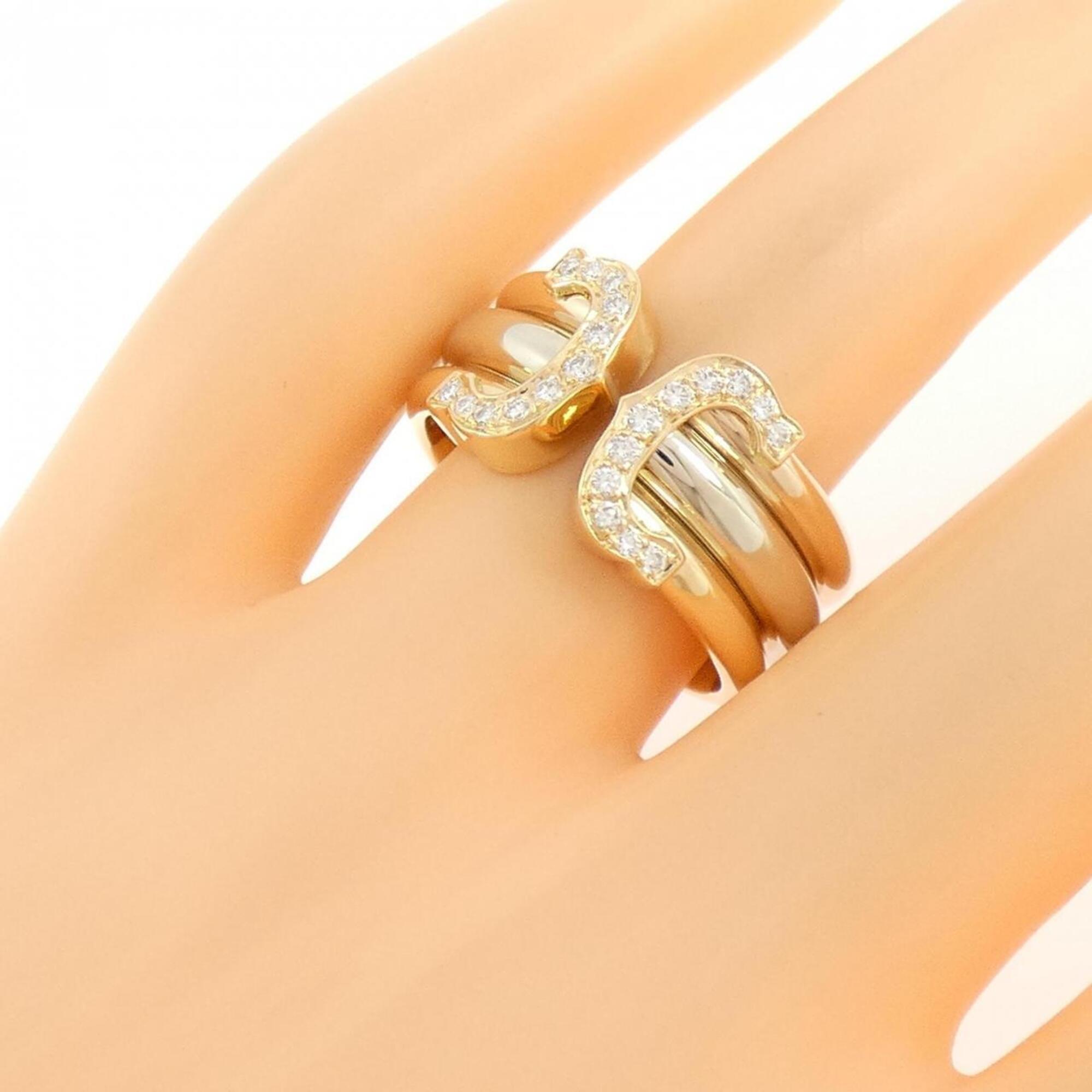Cartier Pink Gold White Gold Yellow Gold Yellow Gold (18K) Pink Gold (18K) White Gold (18K) Band Ring (Pre-Owned)