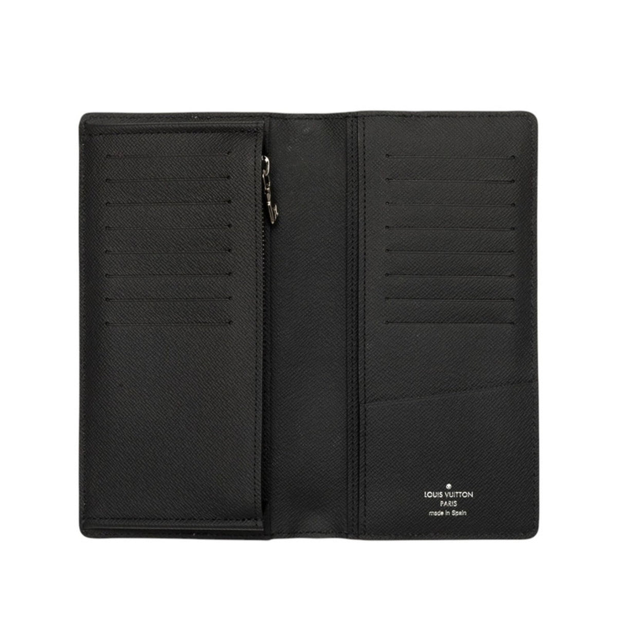 Louis Vuitton Black Monogram Eclipse Pvc Leather Long Wallet (Bi-Fold) (Pre-Owned)