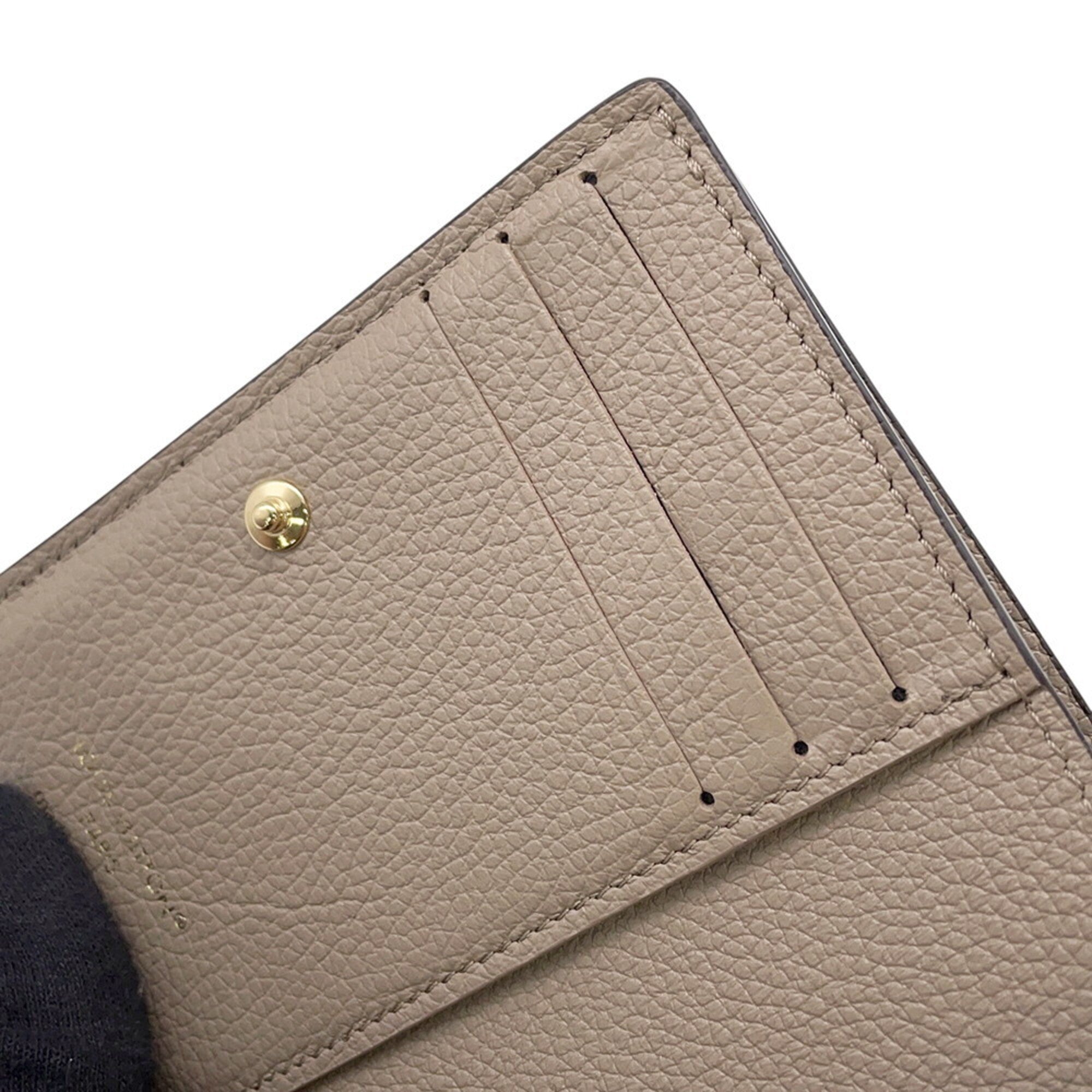Louis Vuitton Cream Tourterelle Monogram Empreinte Wallet (Bi-Fold) (Pre-Owned)