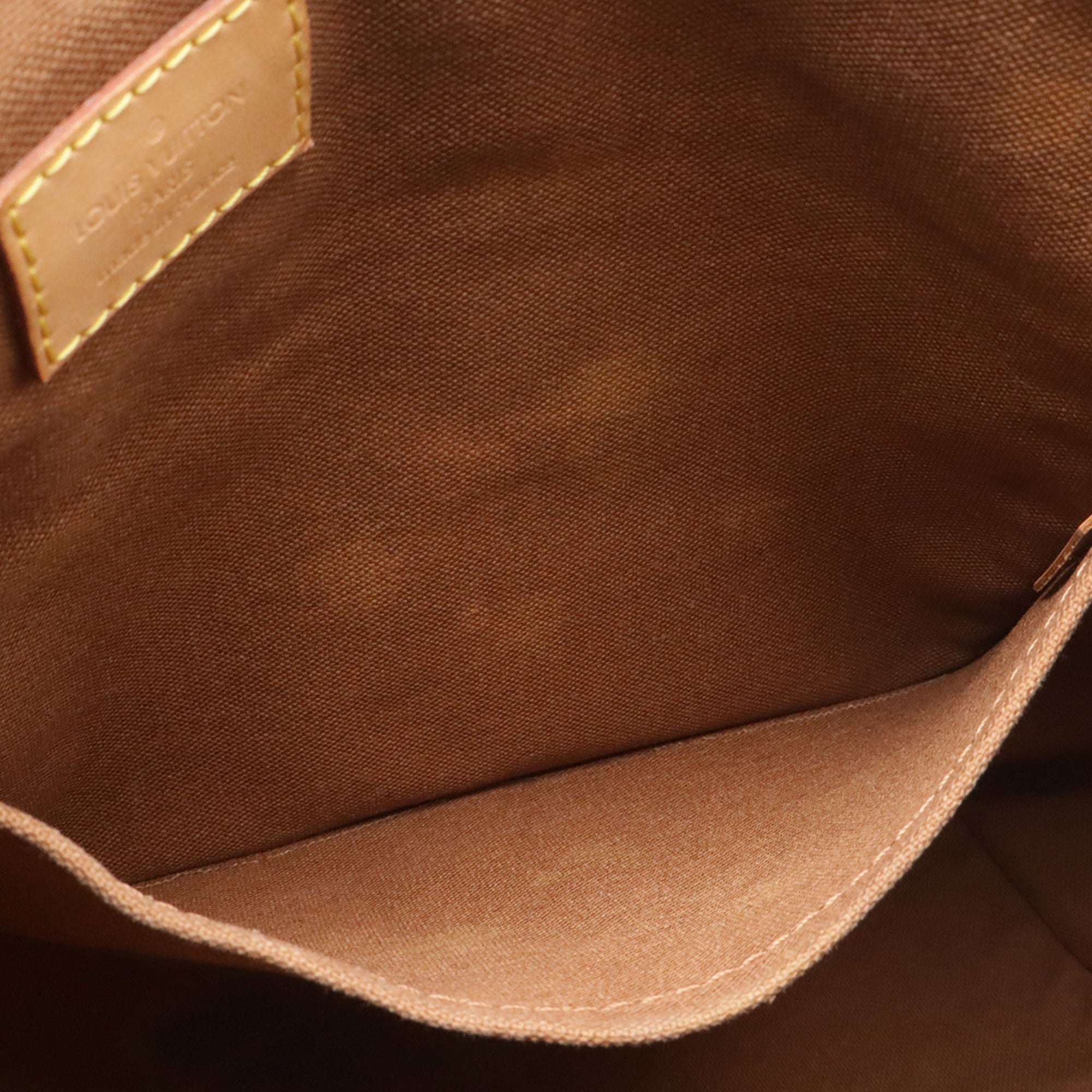Louis Vuitton Brown Monogram Canvas Pvc Coated Canvas Handbag Shoulder Bag Tote Bag (Pre-Owned)