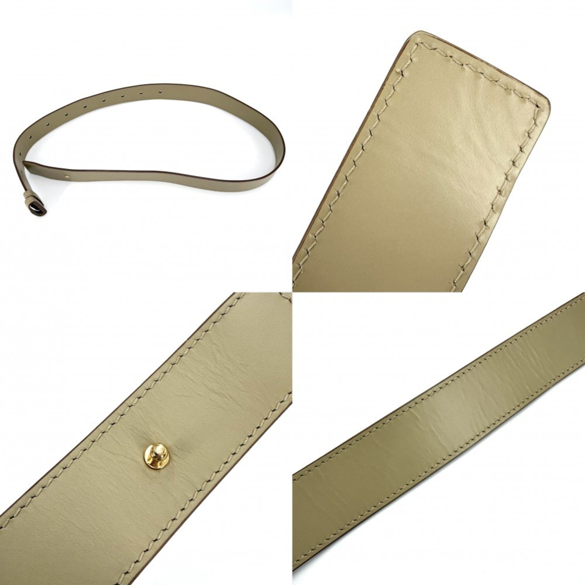 Burberry Beige Leather Sling Bag (Pre-Owned)
