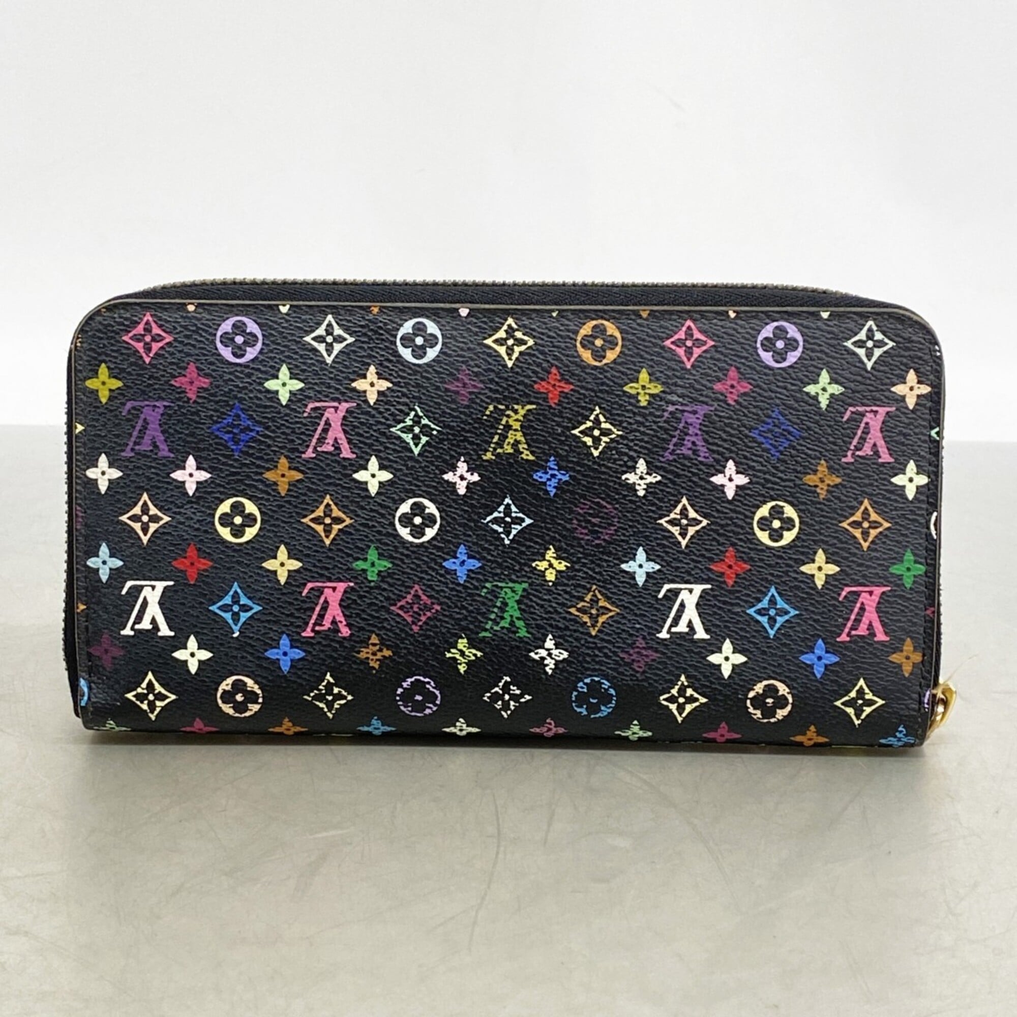 Louis Vuitton Noir Pistache Long Wallet (Bi-Fold) (Pre-Owned)