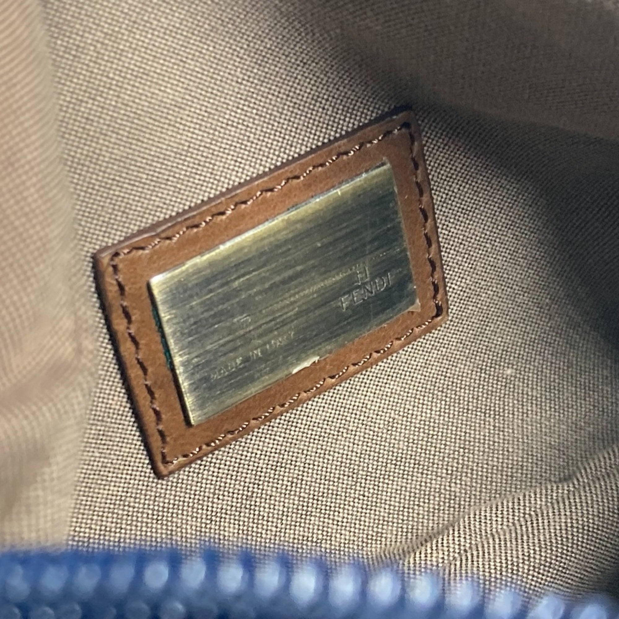 Fendi Blue Leather Other (Pre-Owned)