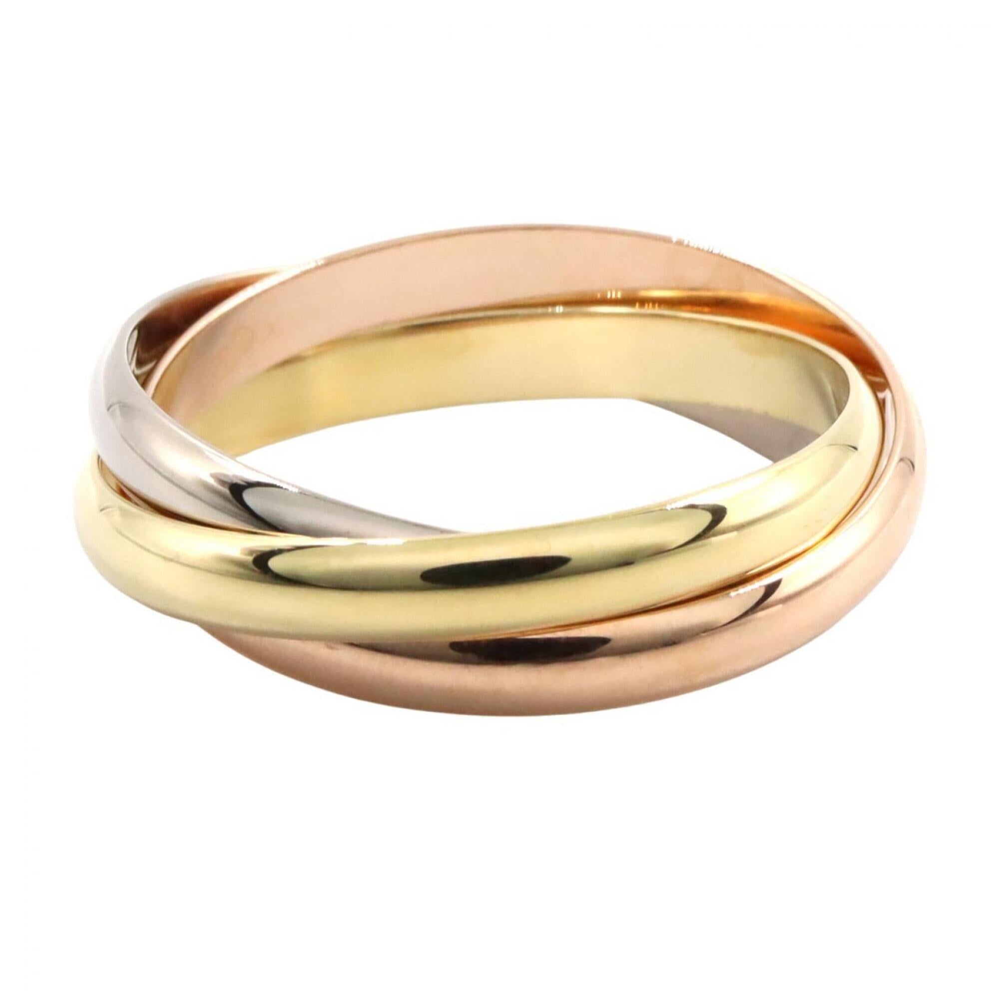 Cartier Gold Silver Yellow Gold (18K) Pink Gold (18K) White Gold (18K) Band Ring (Pre-Owned)