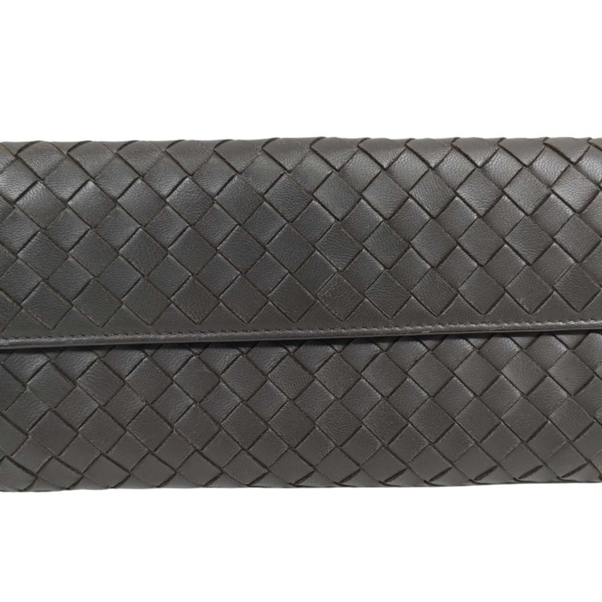 Bottega Veneta Brown Leather Coin Purse/Coin Case (Pre-Owned)