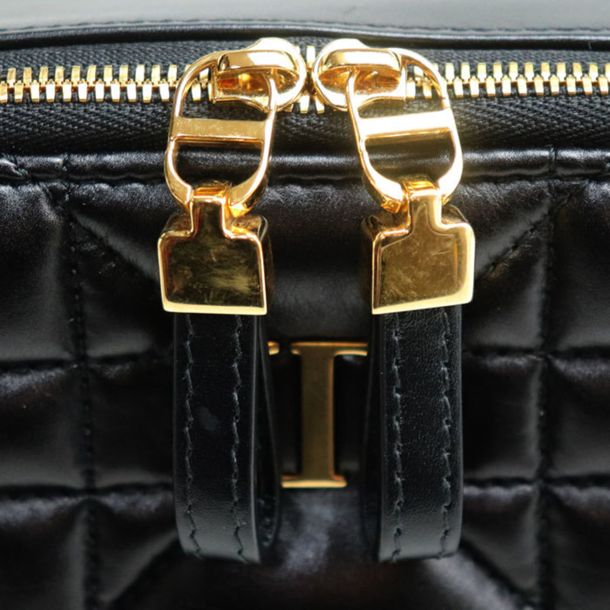Christian Dior Black Leather Shoulder Bag (Pre-Owned)