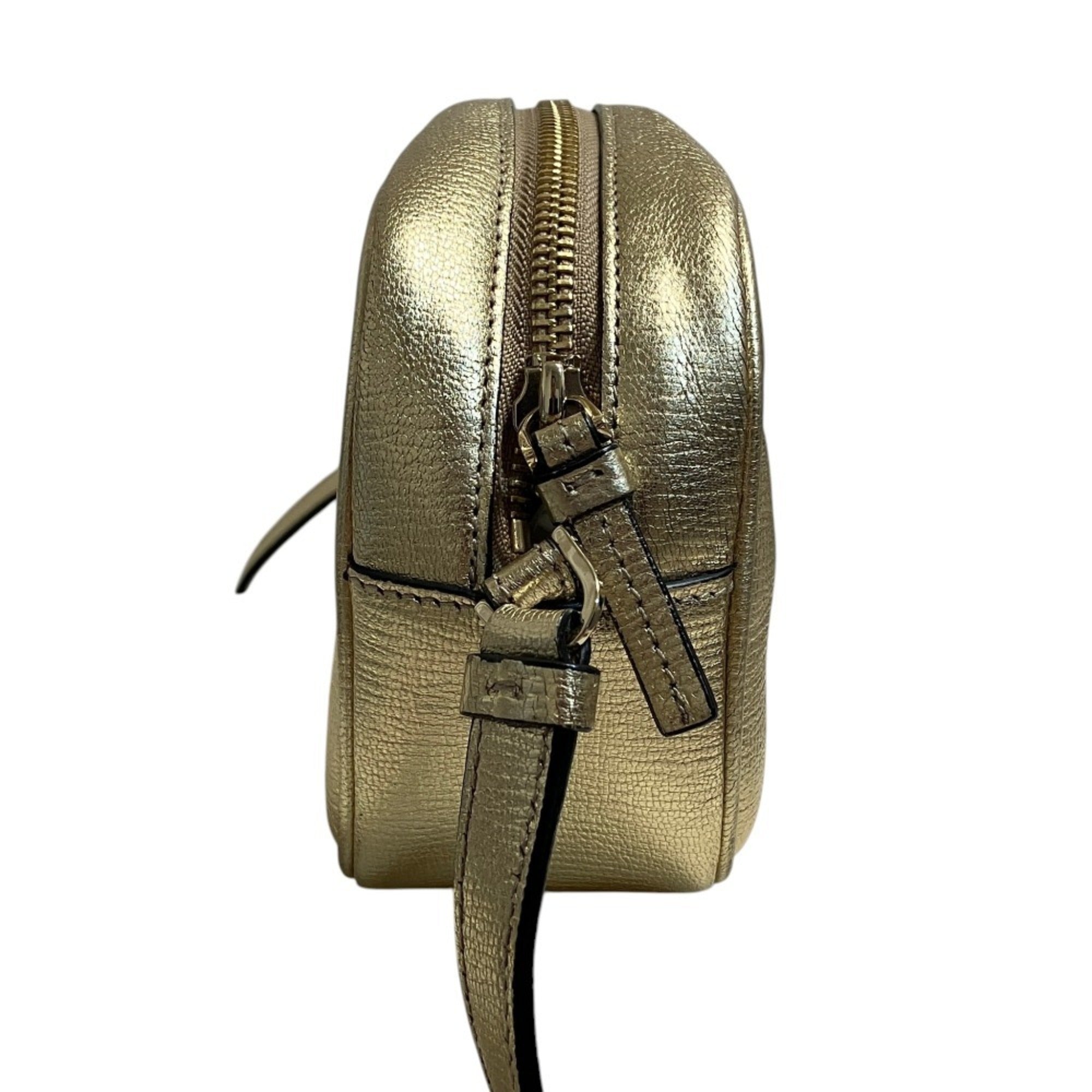 Salvatore Ferragamo Gold Shoulder Bag (Pre-Owned)