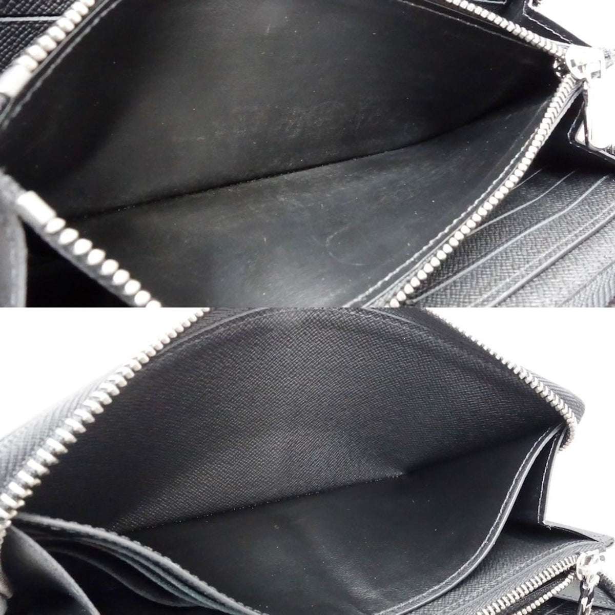 Louis Vuitton Monogram Eclipse Monogram Eclipse Noir Monogram Eclipse Long Wallet (Bi-Fold) (Pre-Owned)