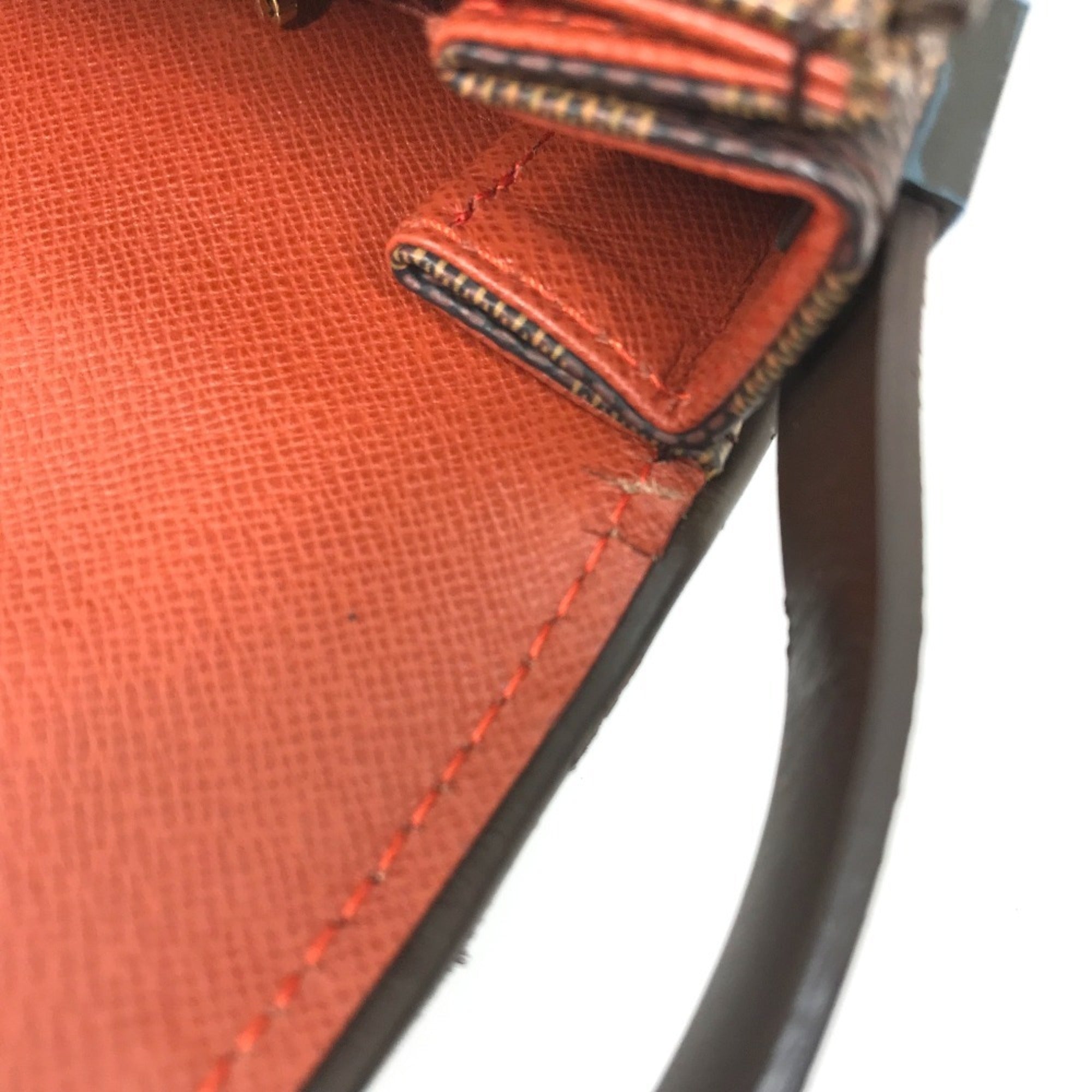 Louis Vuitton Brown Ebene Damier Canvas Shoulder Bag (Pre-Owned)