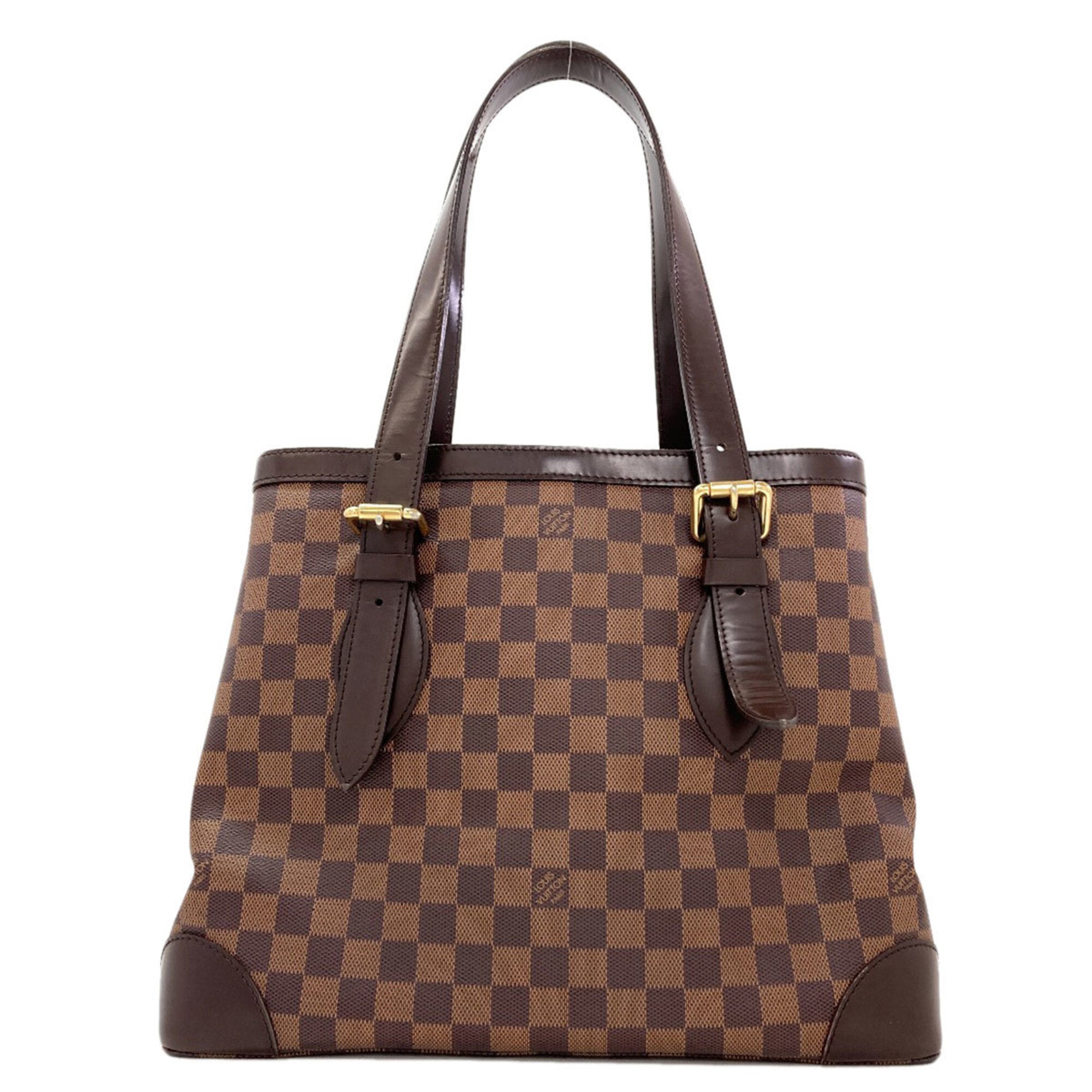 Louis Vuitton Damier Damier Canvas Ebene Damier Canvas Tote Bag (Pre-Owned)