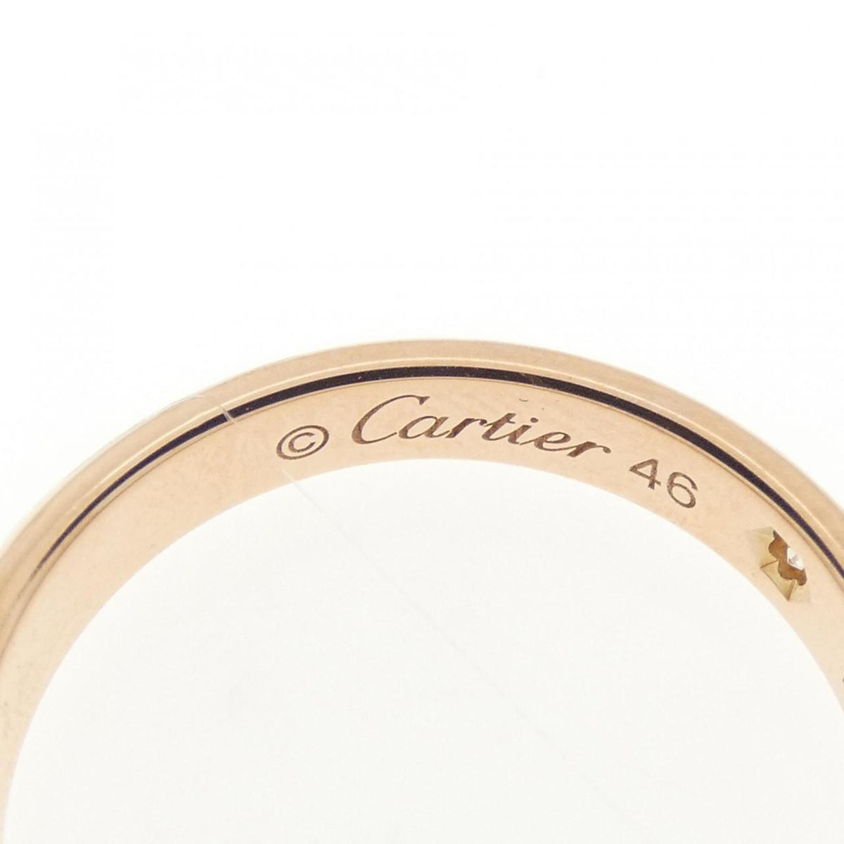 Cartier Pink Gold (18K) Band Ring (Pre-Owned)