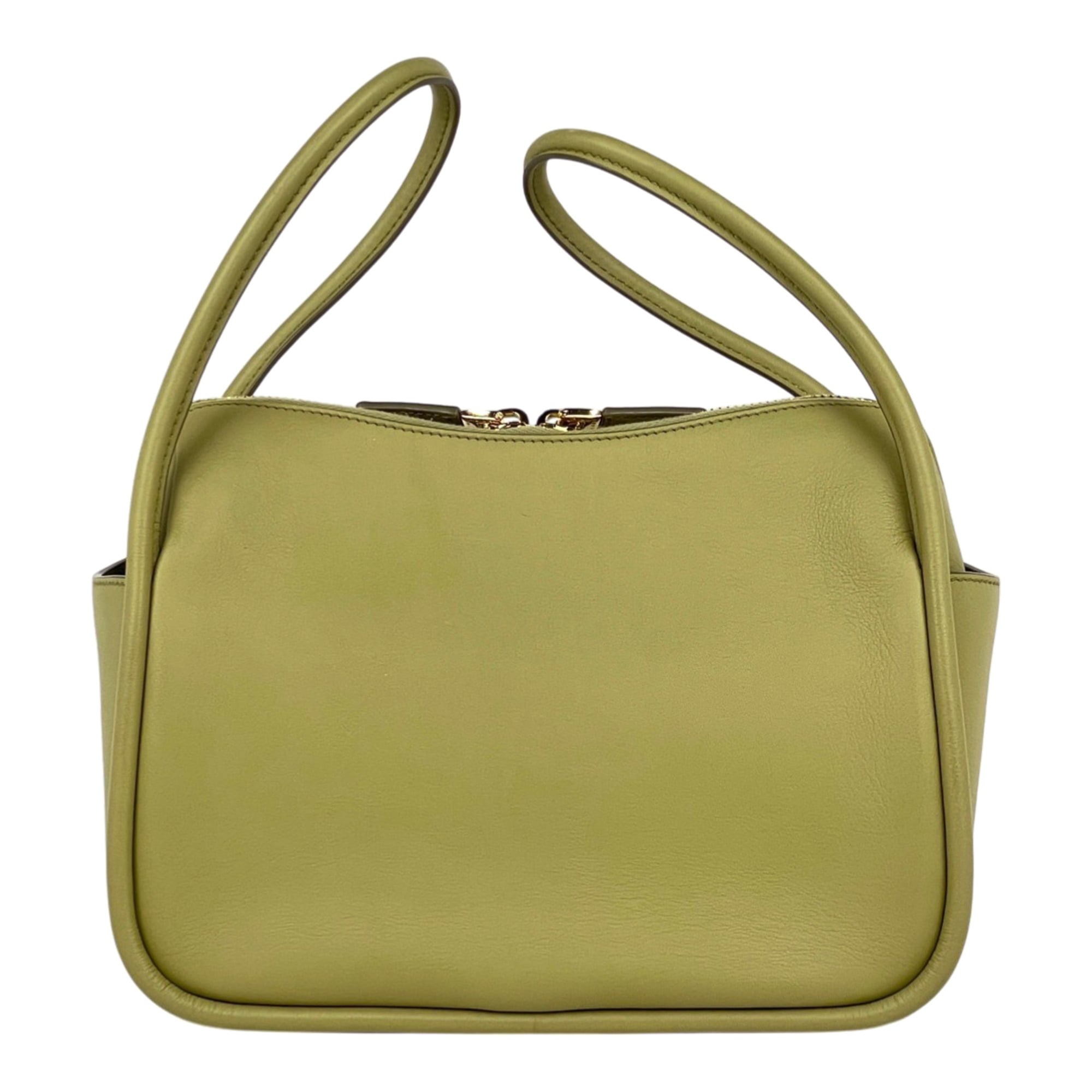 Prada Leather Handbag Shoulder Bag (Pre-Owned)