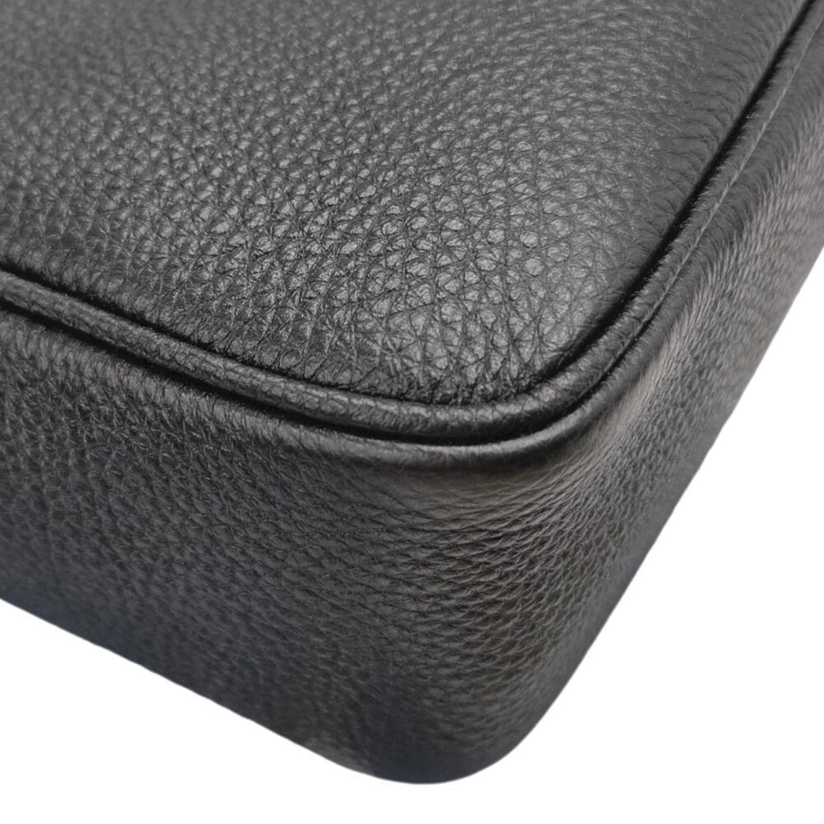 Prada Black Leather Shoulder Bag (Pre-Owned)