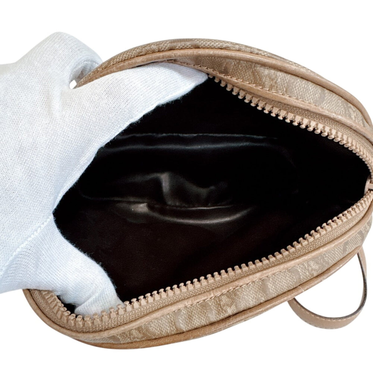 Celine Brown Pvc Leather Pochette Shoulder Bag (Pre-Owned)