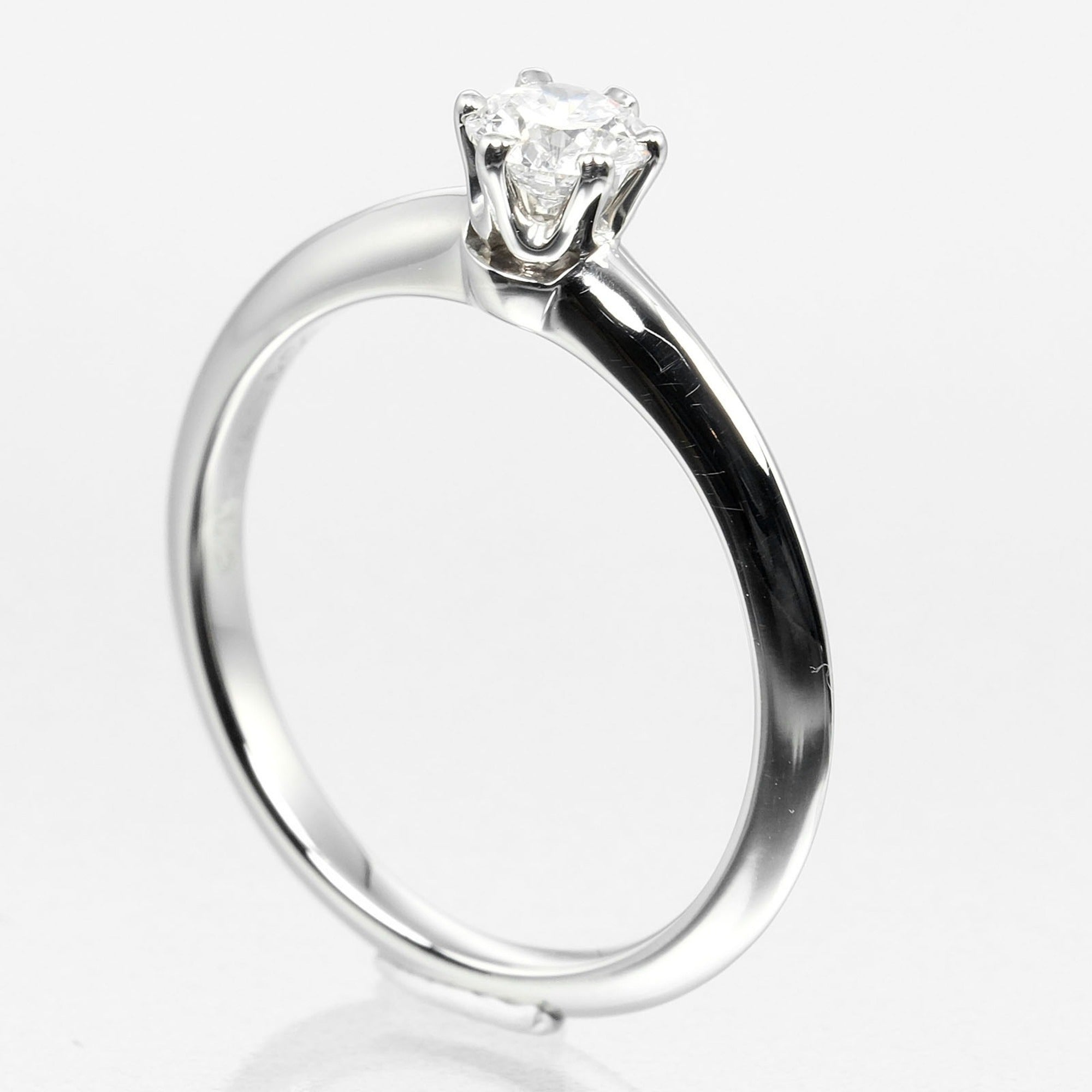 Tiffany Platinum 950 Band Ring (Pre-Owned)