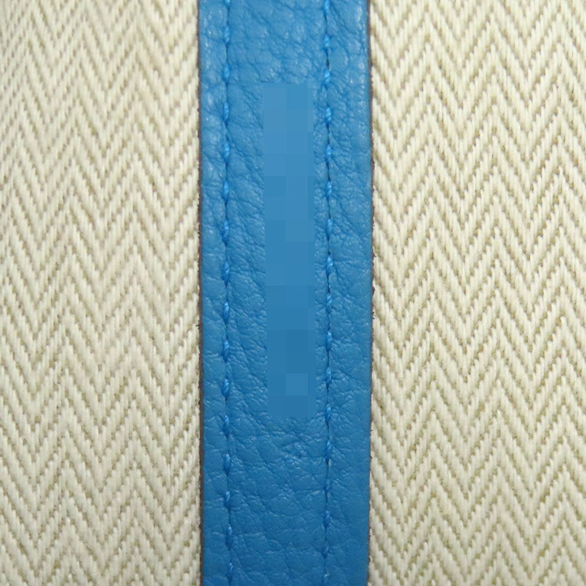 Hermes Blue Negonda Leather Handbag (Pre-Owned)