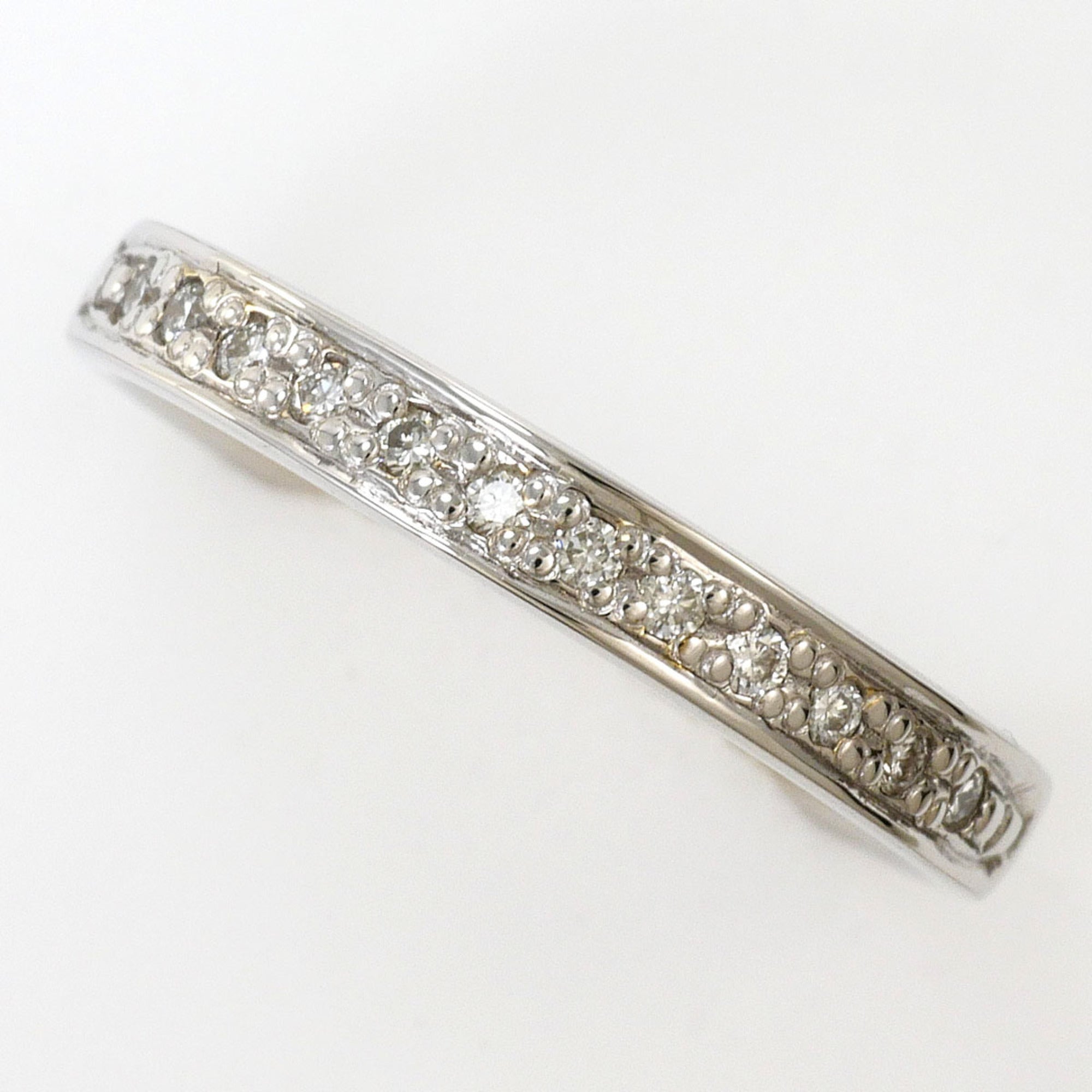 Unbranded White Gold White Gold (10K) Band Ring (Pre-Owned)