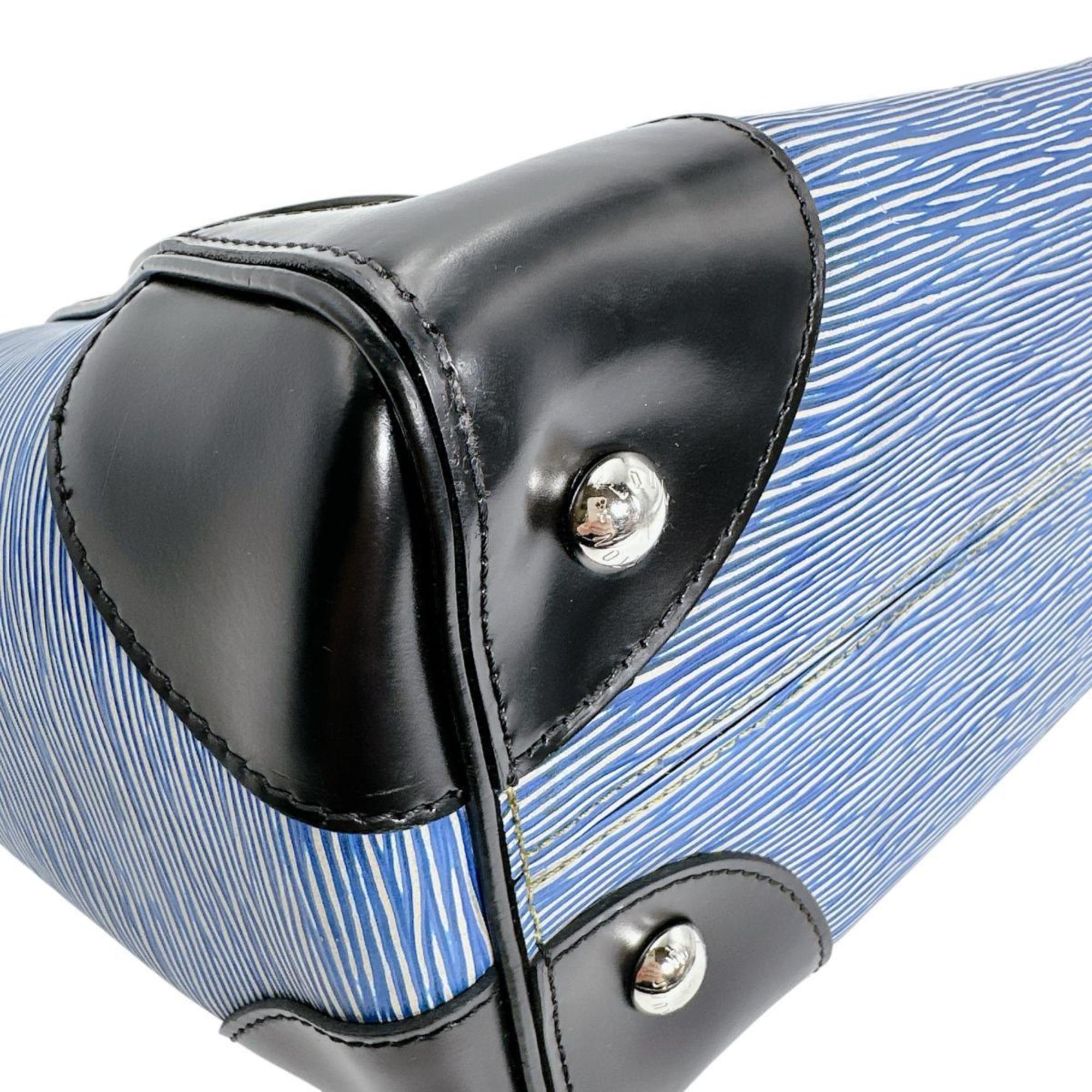 Louis Vuitton Blue Epi Leather Handbag (Pre-Owned)
