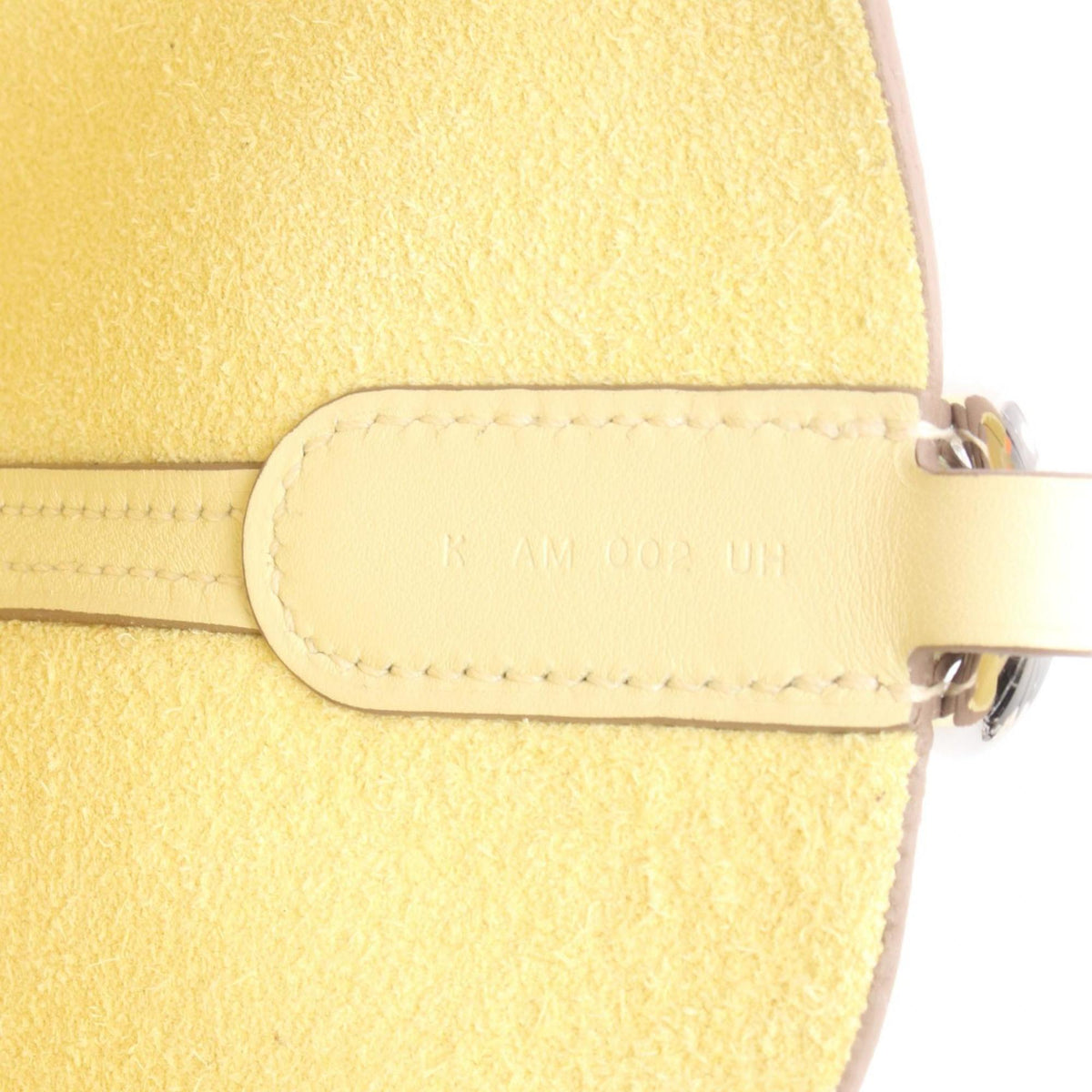 Hermes Yellow Taurillon Clemence Leather Leather Swift Leather Handbag (Pre-Owned)