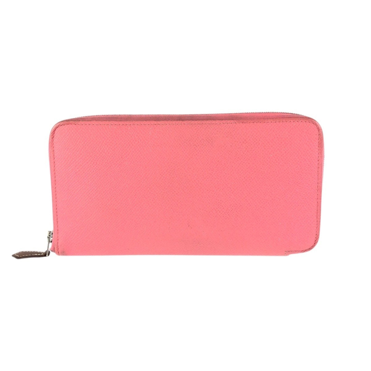 Hermes Pink Rose Azalee Epsom Leather Long Wallet (Bi-Fold) (Pre-Owned)