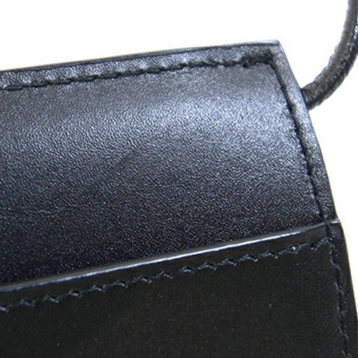 Saint Laurent Black Leather Pochette Pouch Shoulder Bag (Pre-Owned)