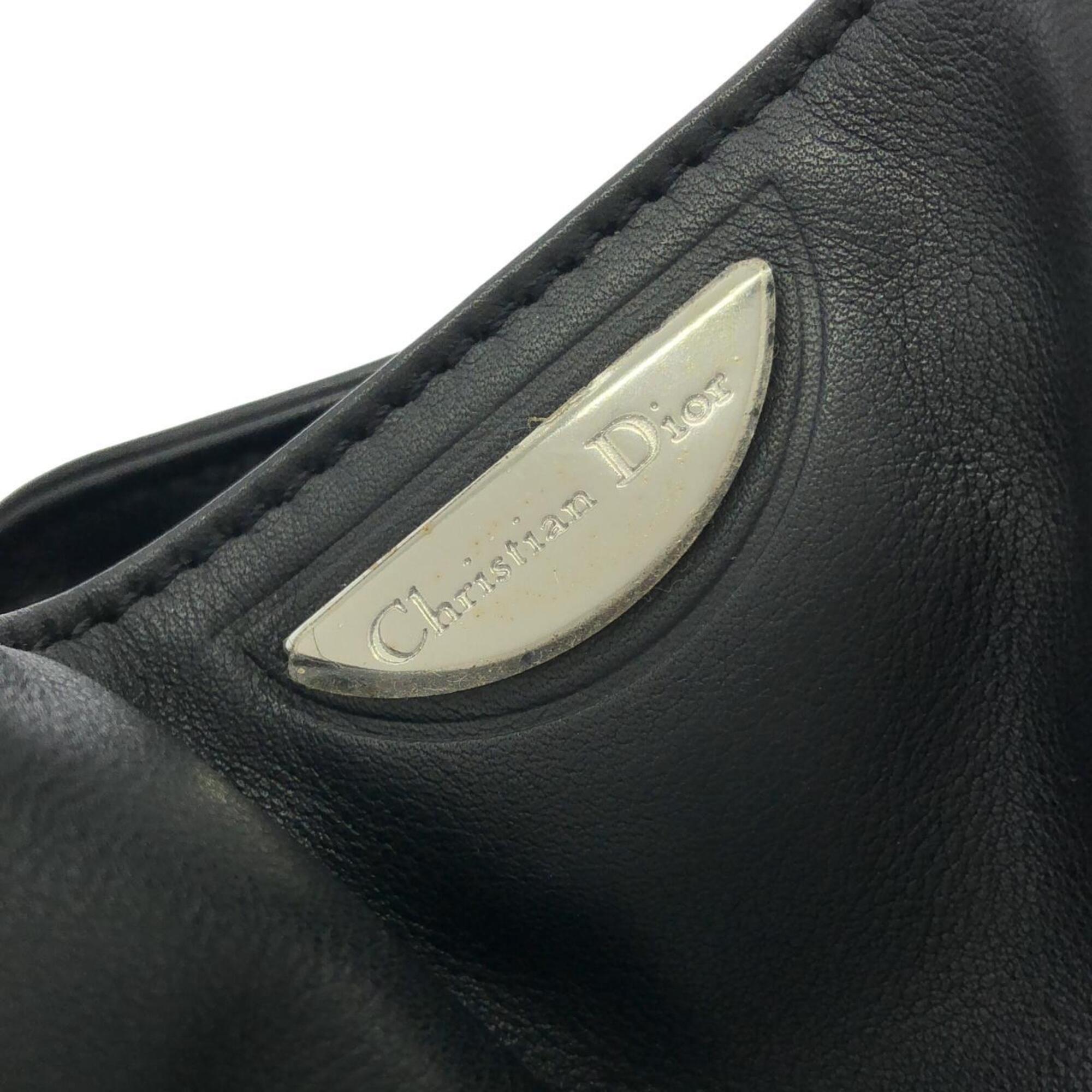 Christian Dior Black Leather Handbag (Pre-Owned)