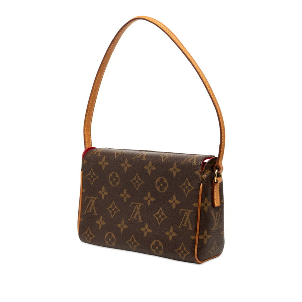 Louis Vuitton Brown Pvc Leather Handbag (Pre-Owned)