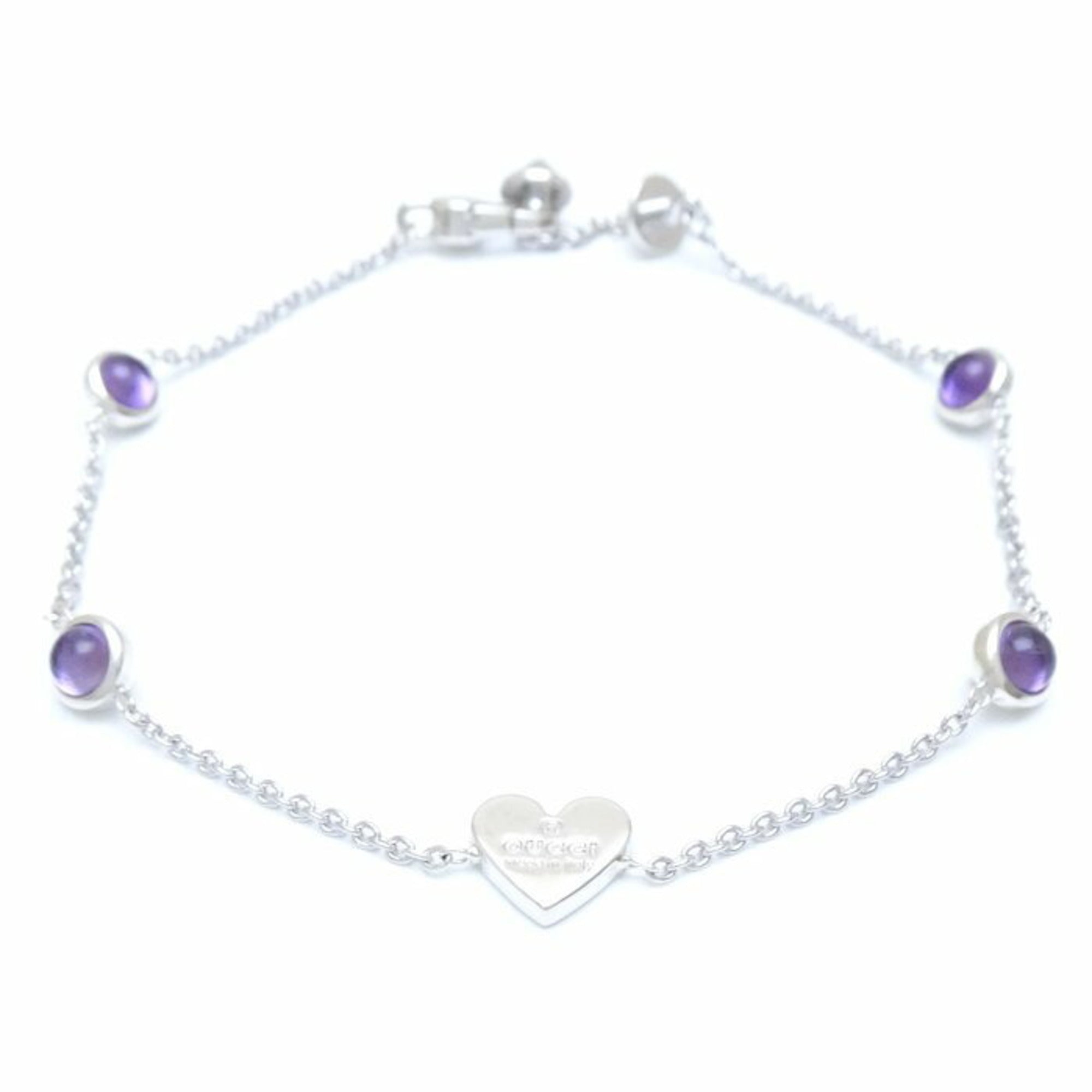 Gucci Silver Silver 925 Charm Bracelet (Pre-Owned)