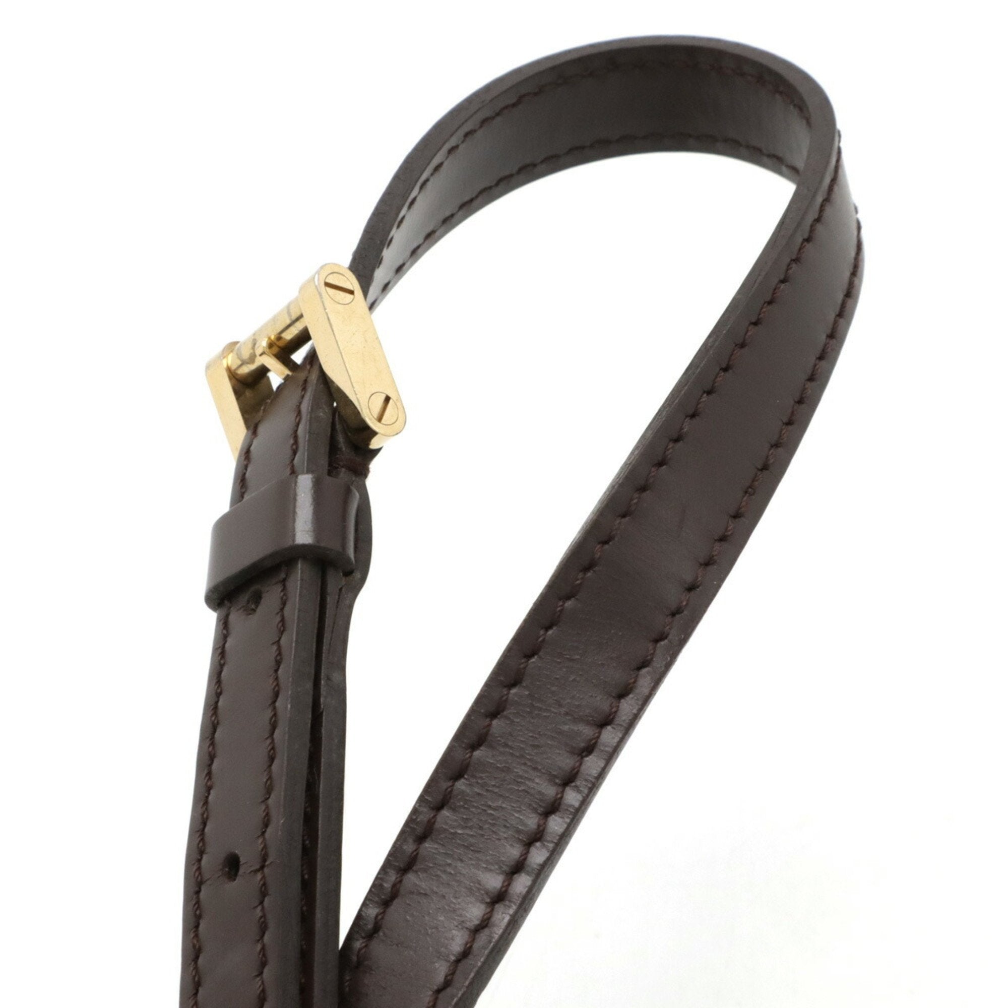 Louis Vuitton Brown Pvc Shoulder Bag (Pre-Owned)