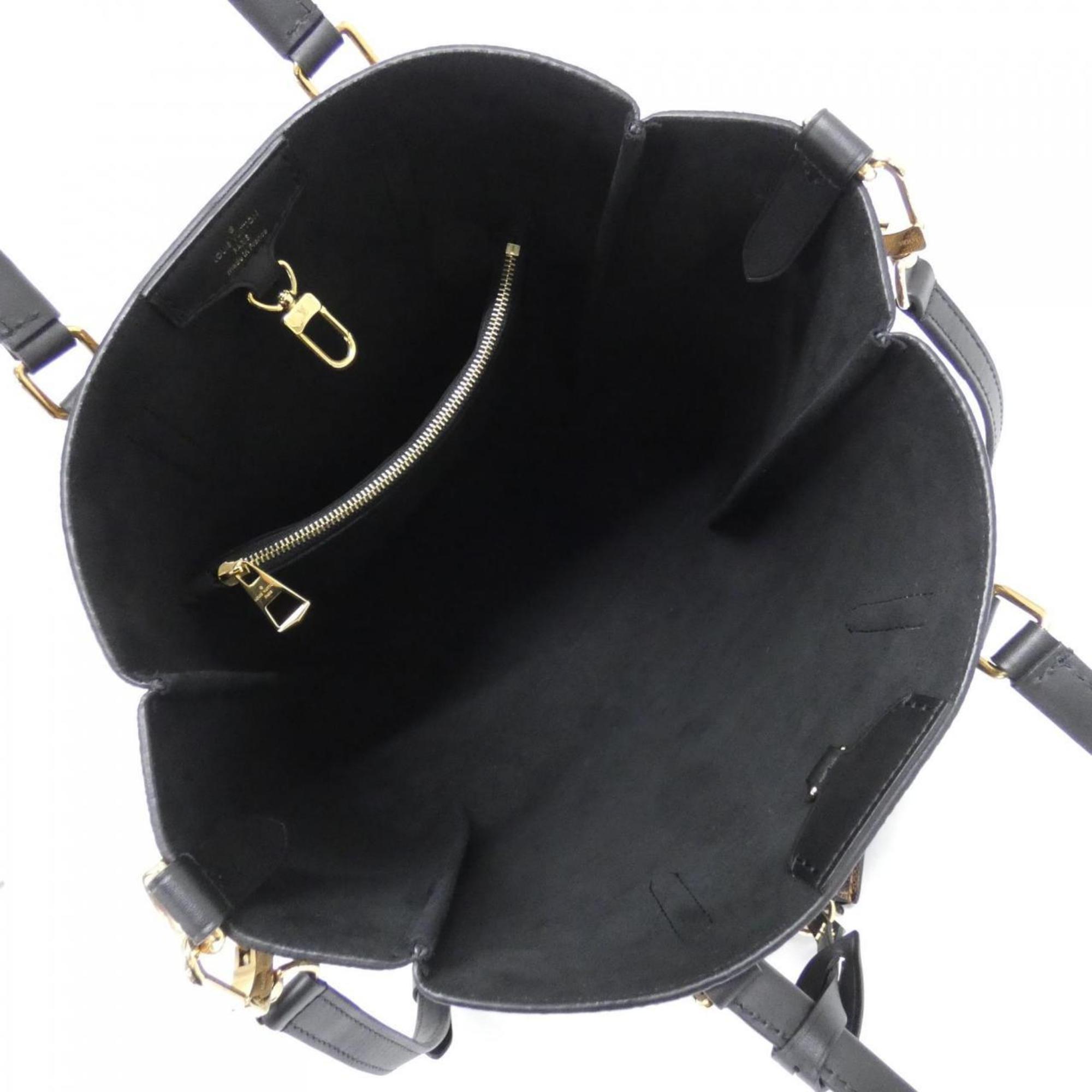 Louis Vuitton Brown Coated Canvas Handbag (Pre-Owned)