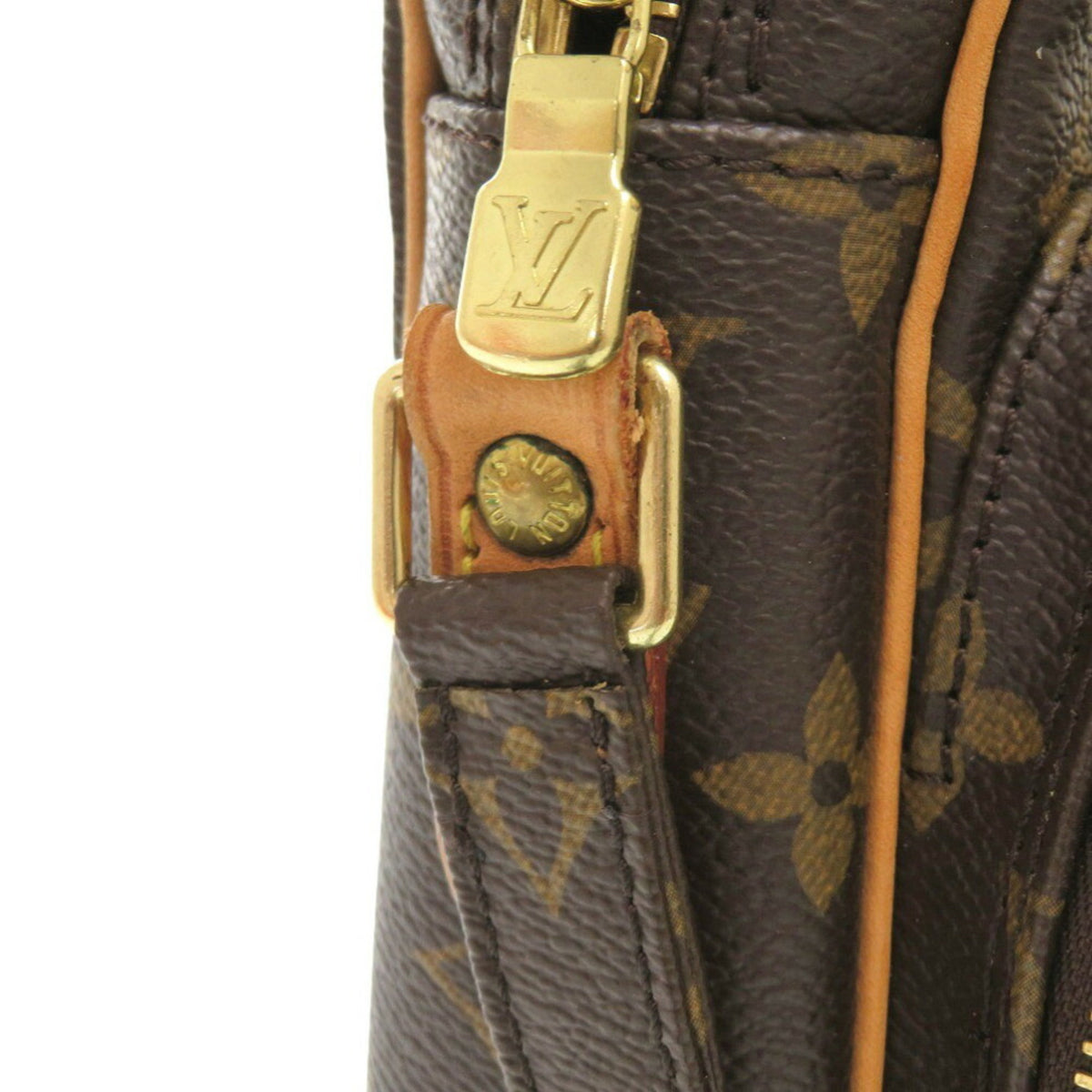 Louis Vuitton Brown Monogram Shoulder Bag (Pre-Owned)