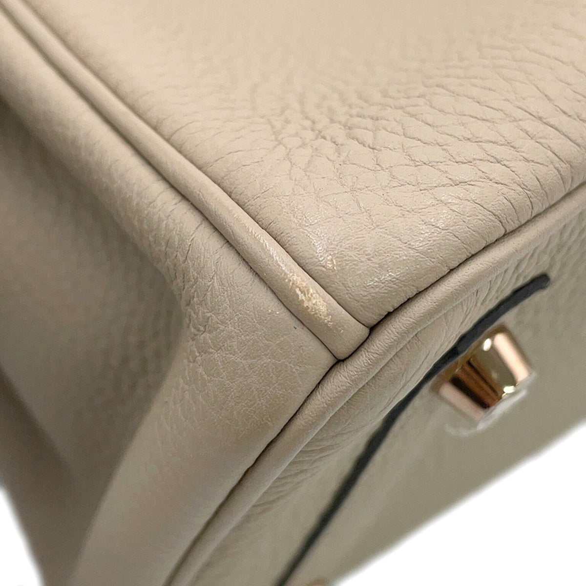 Hermes Birkin Gris Tourterelle Togo Leather Handbag (Pre-Owned)
