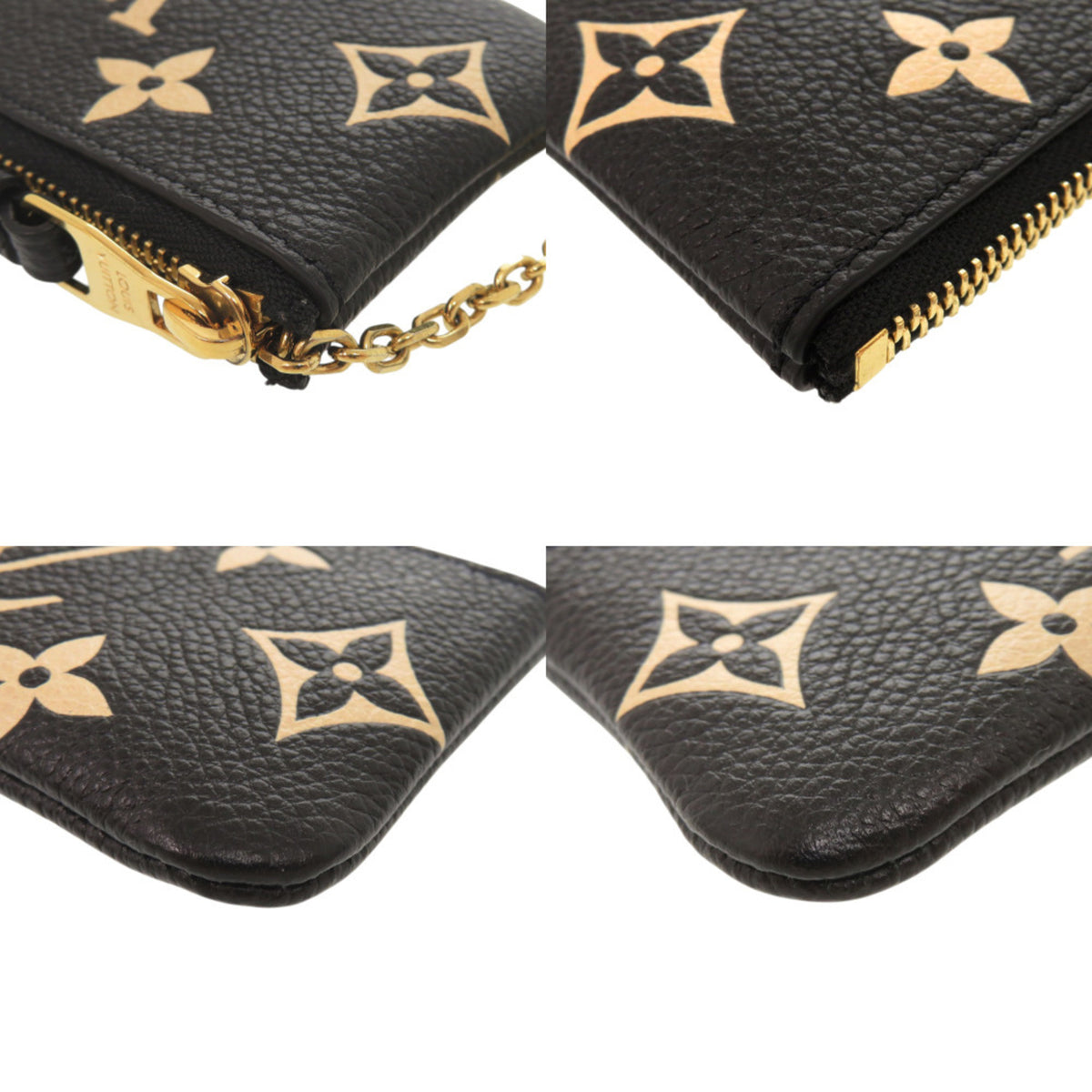 Louis Vuitton Black Noir Monogram Empreinte Coin Purse/Coin Case (Pre-Owned)