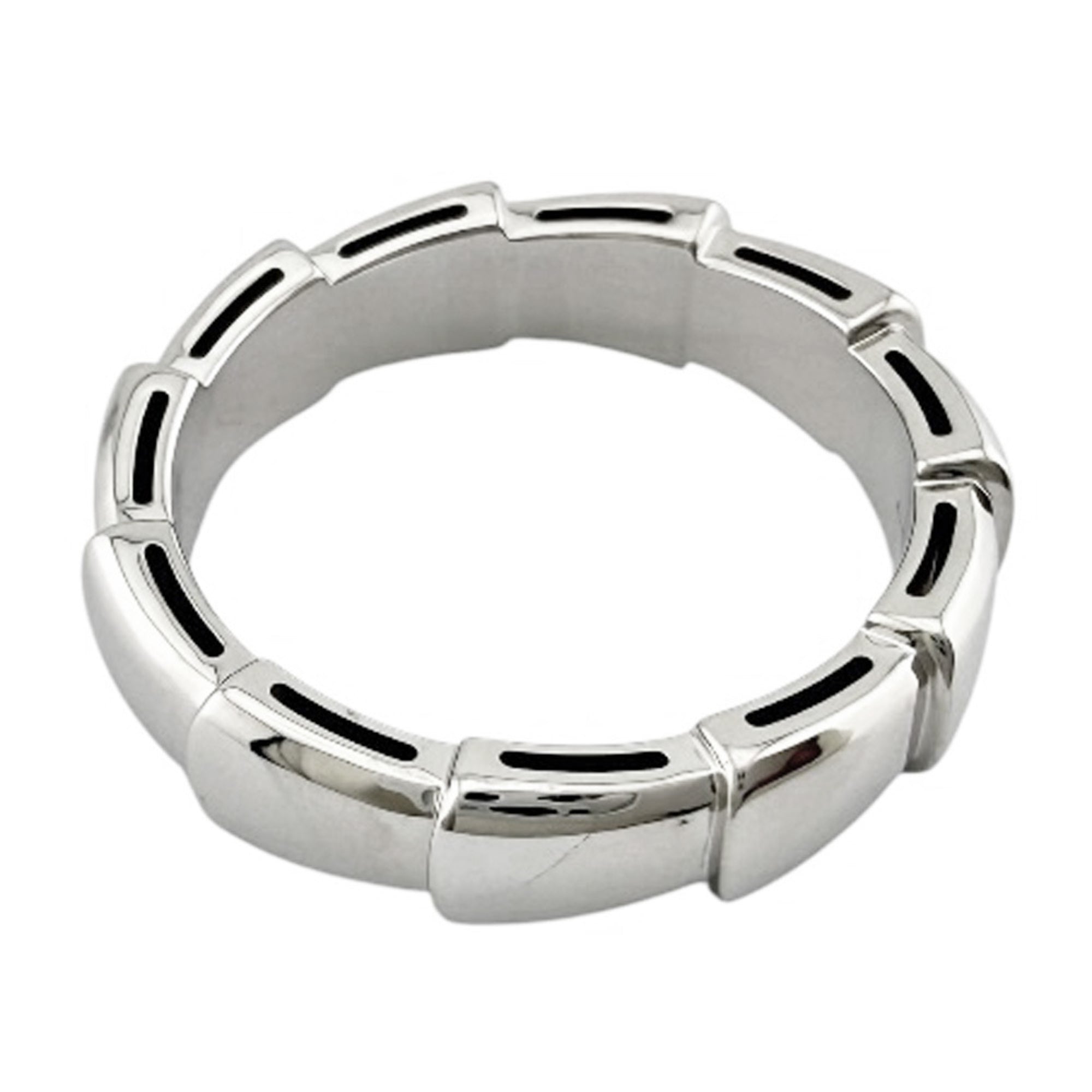 Bvlgari White Gold (18K) Band Ring (Pre-Owned)